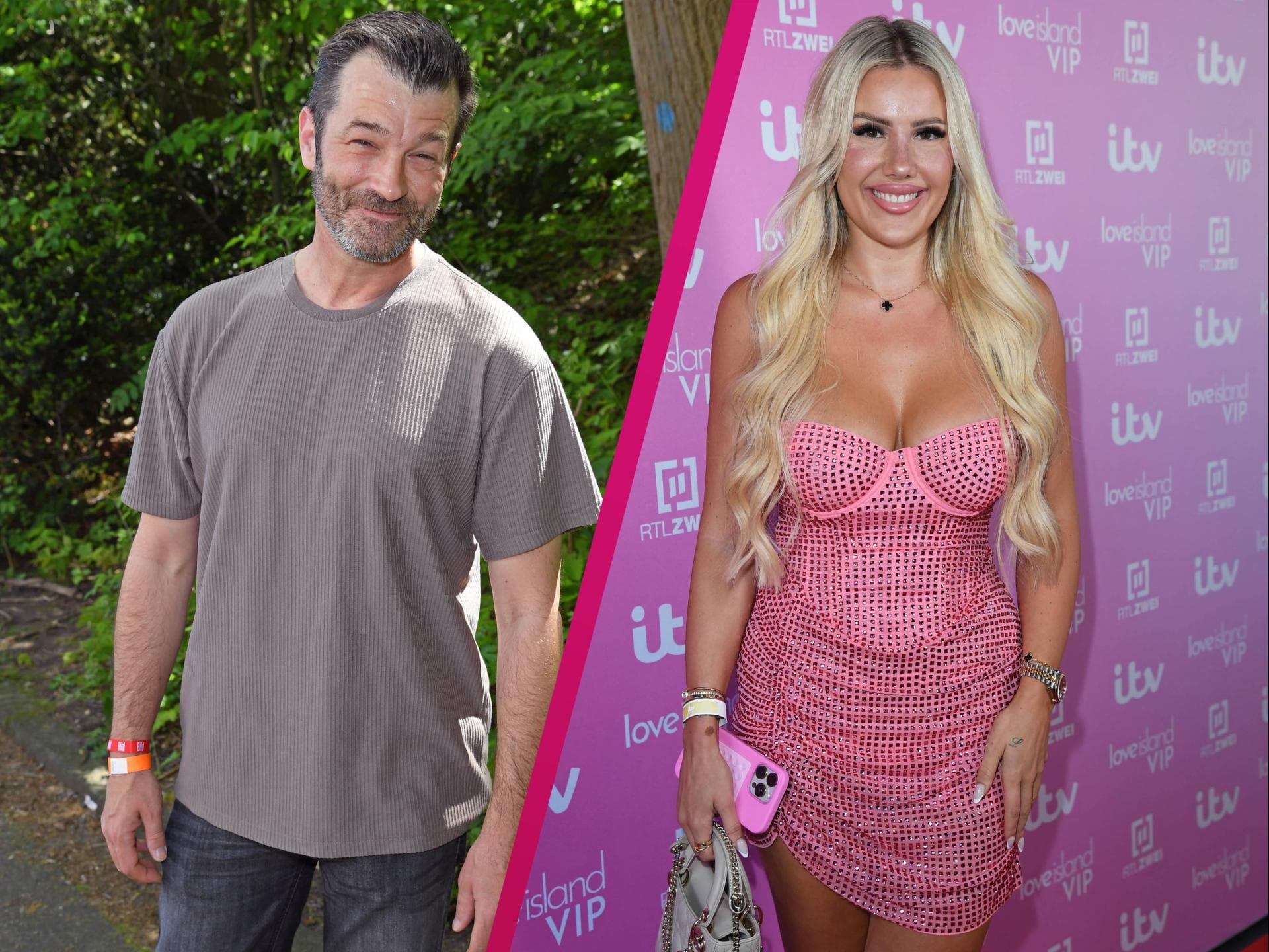 Achim Petry mit Laura Blond