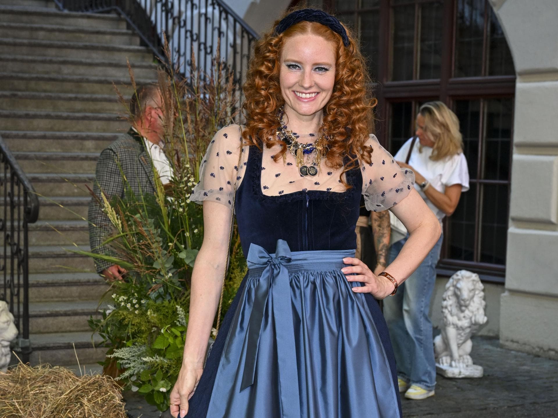 Barbara Meier beim "HeidiFest"