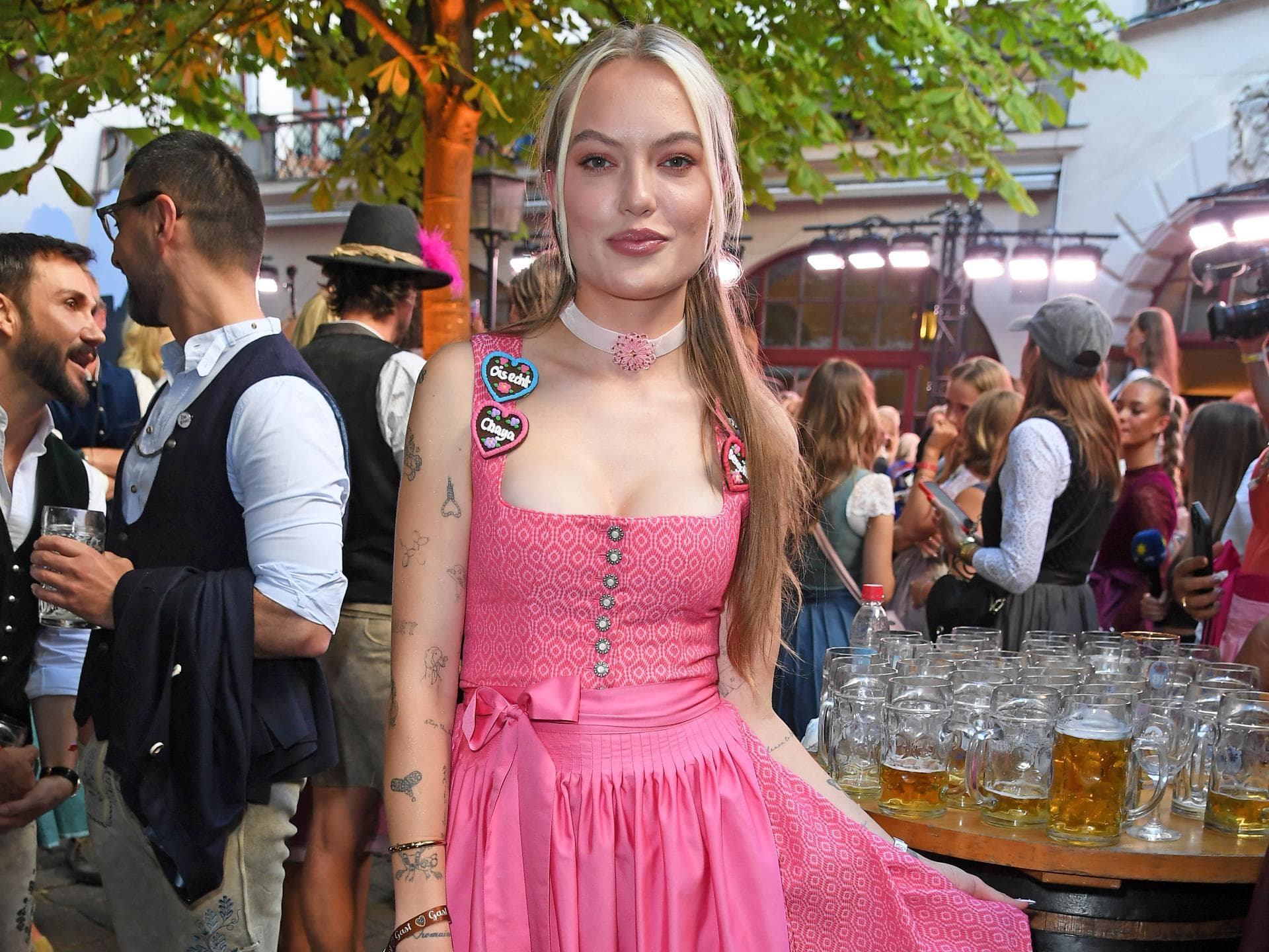 Cheyenne Ochsenknecht beim "HeidiFest"