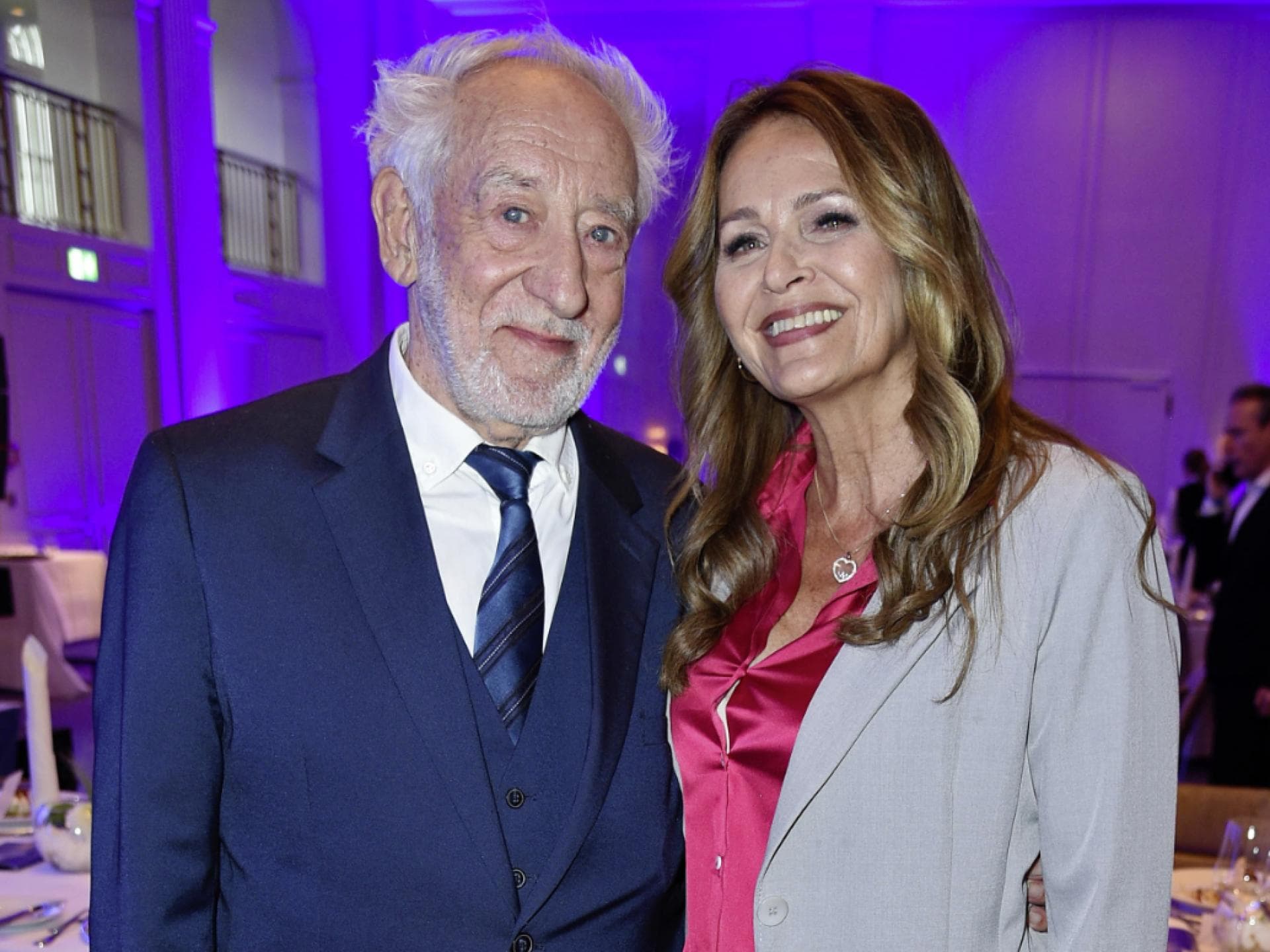 Dieter Hallervorden mit seiner Frau Christiane