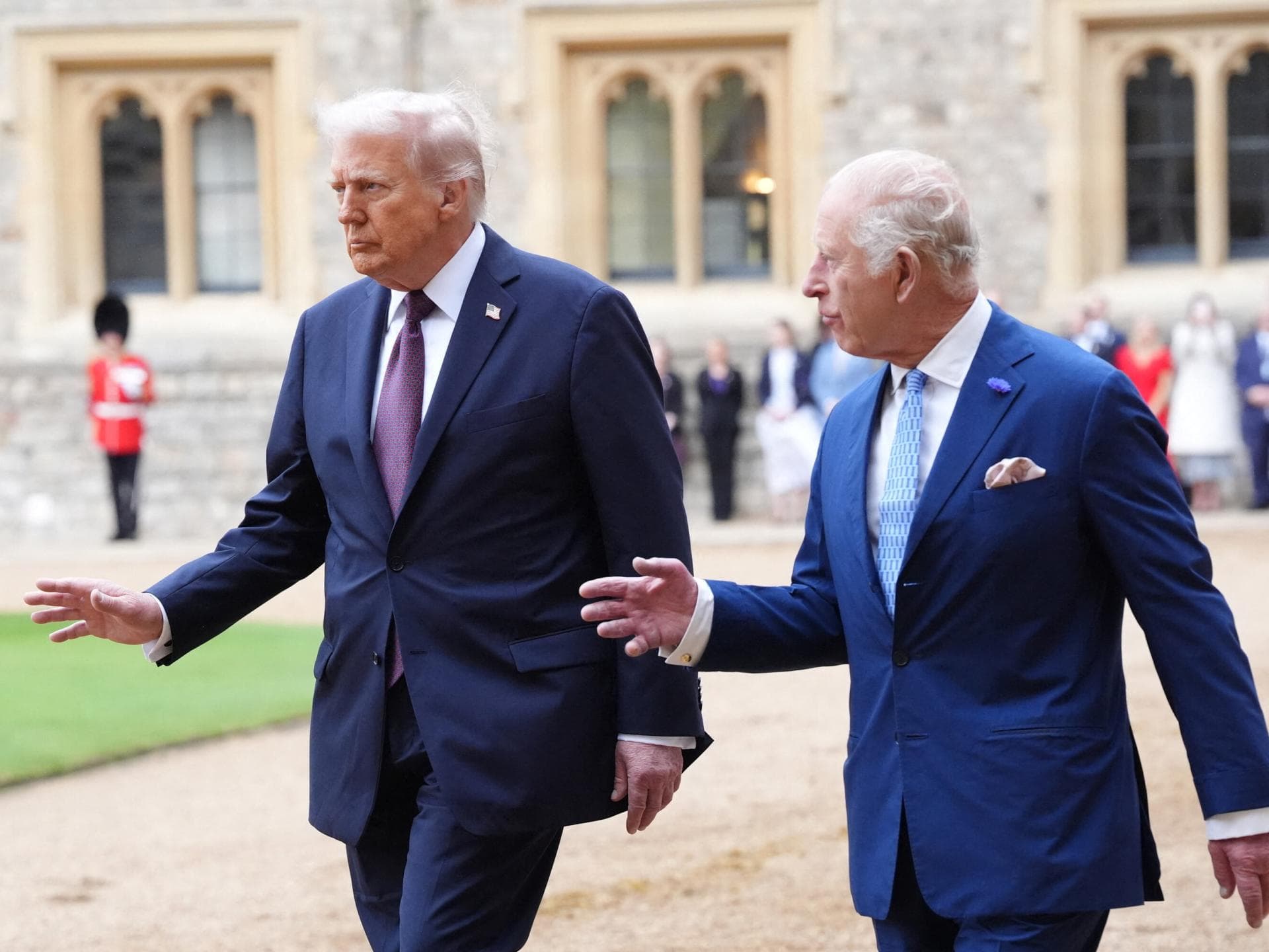 Melania und Donald Trump: Staatsbesuch bei König Charles und Queen Camilla