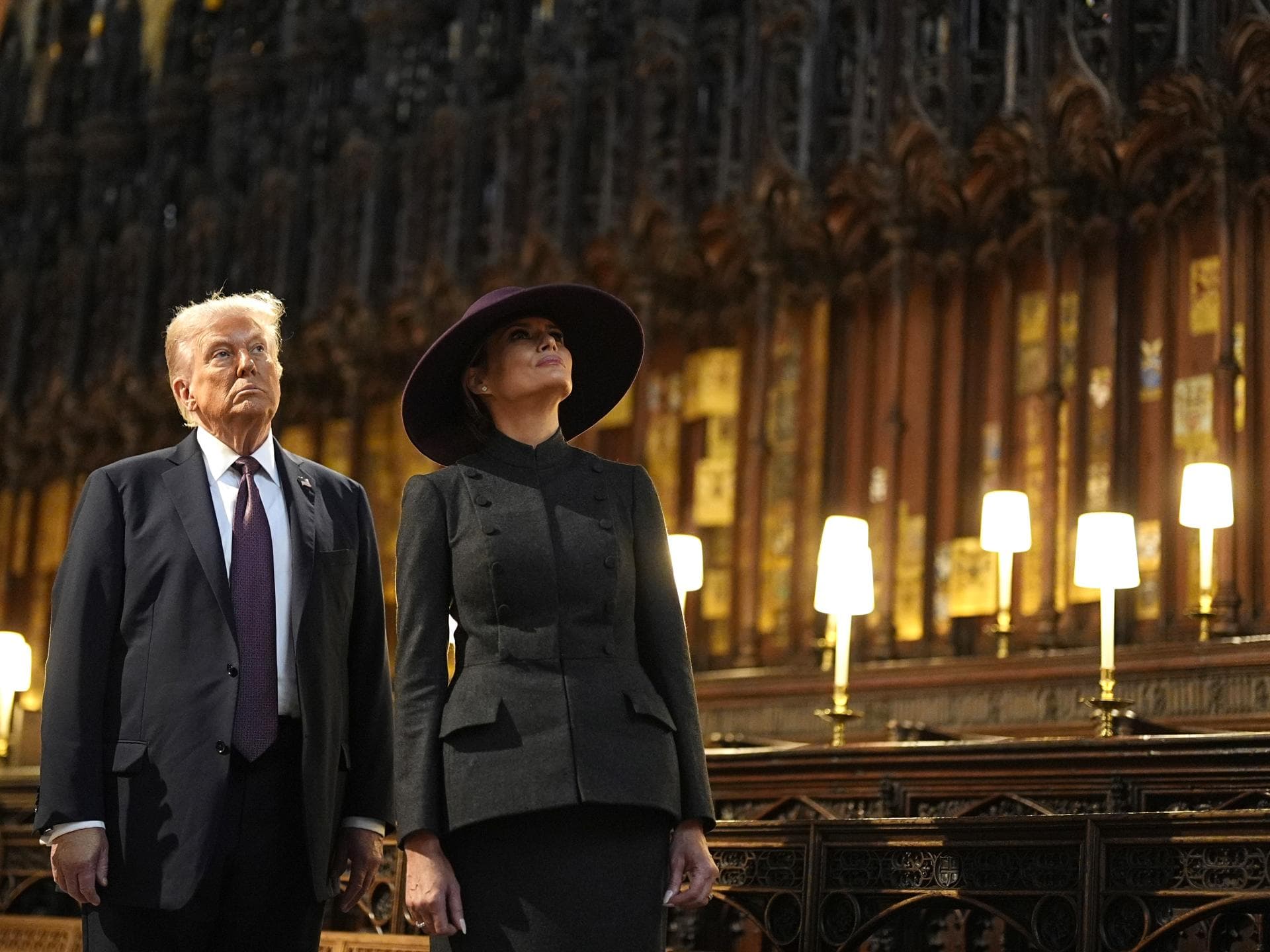 Staatsbesuch von Donald Trump und Ehefrau Melania bei König Charles III. und Königin Camilla