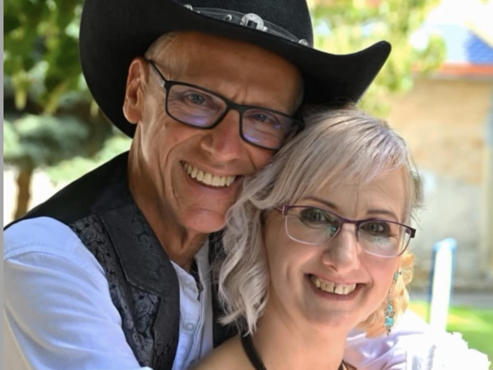 Herbert und Annett bei ihrer Hochzeit