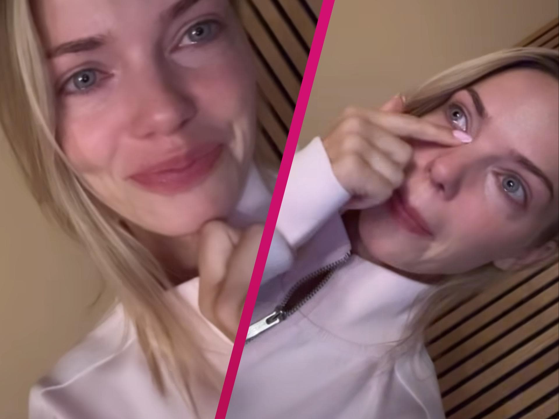 Laura Maria Rypa weint im Netz