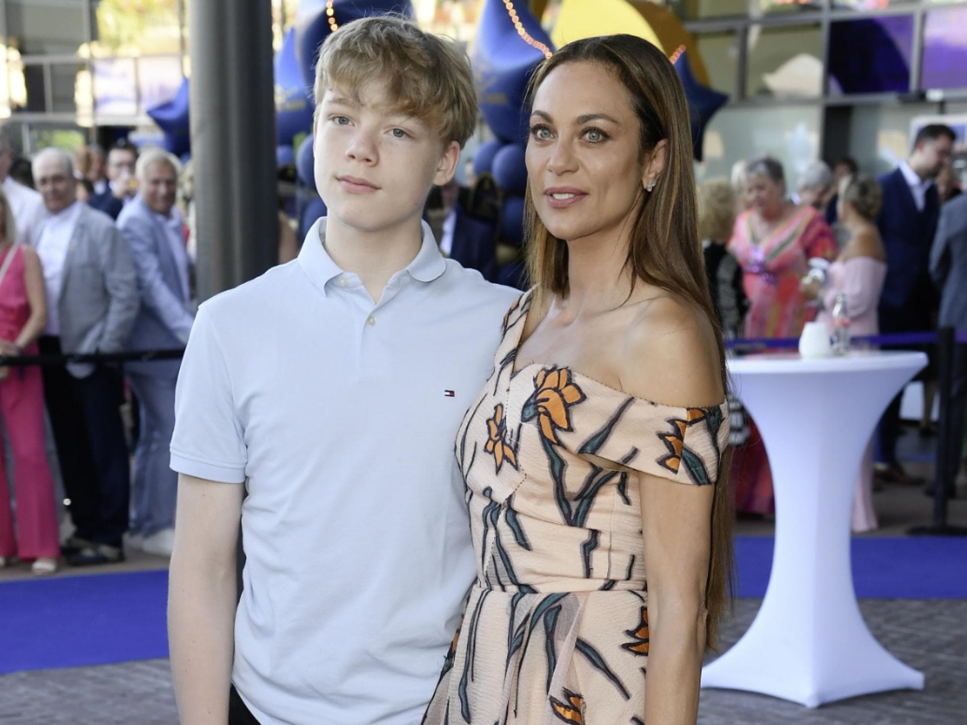 Lilly Becker mit Sohn Amadeus auf Veranstaltung