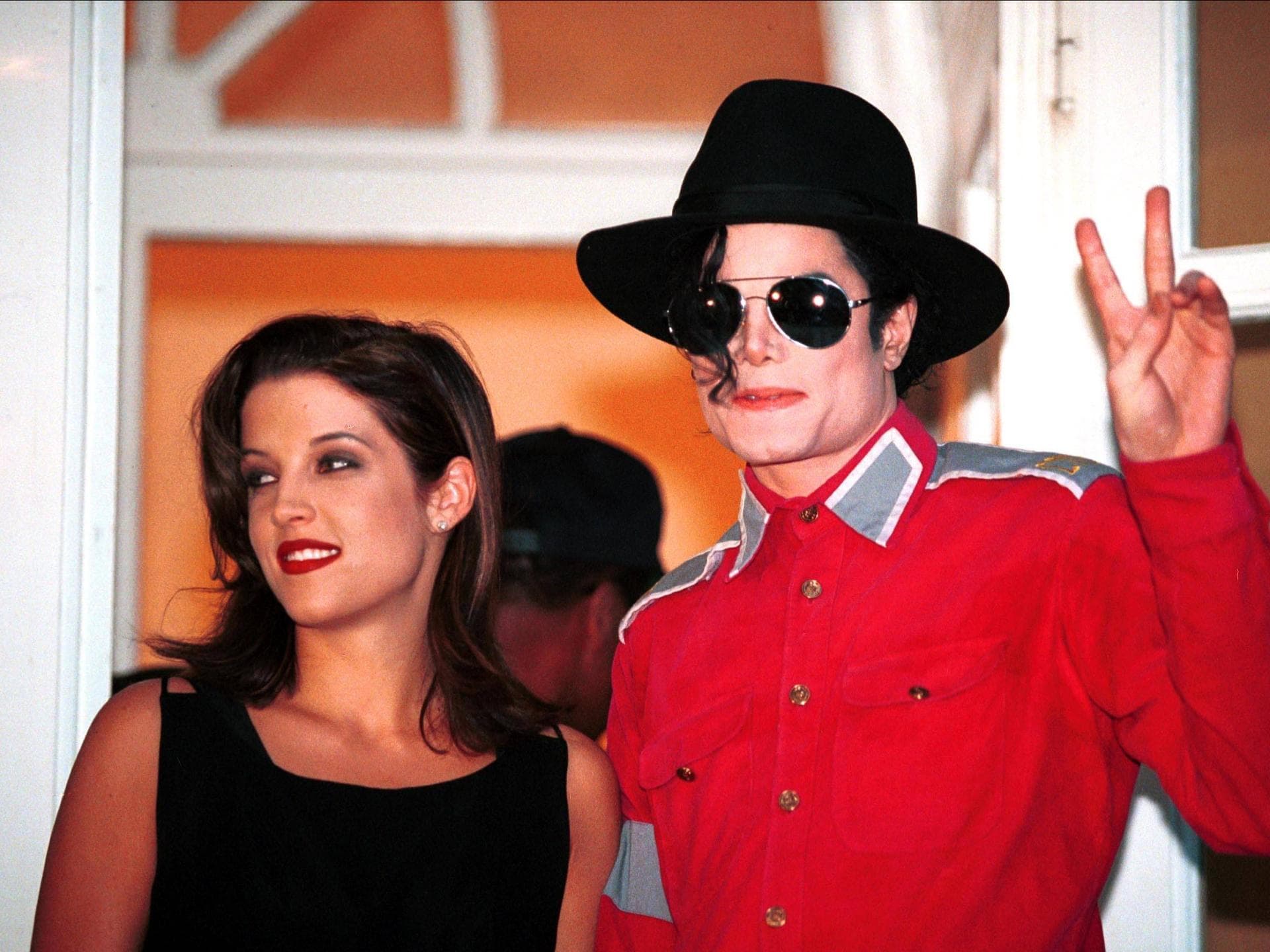 Lisa Marie Presley und Michael Jackson
