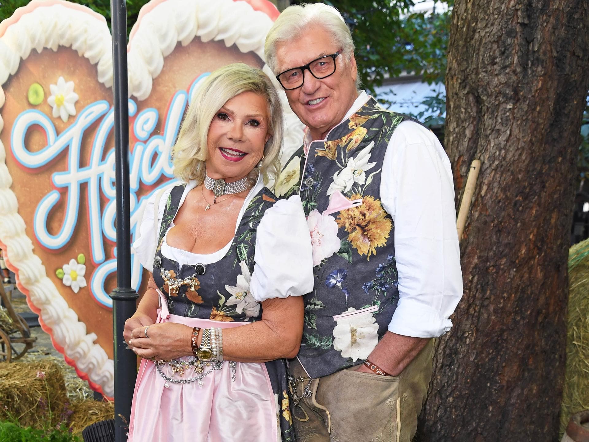Marianne und Michael beim "HeidiFest"