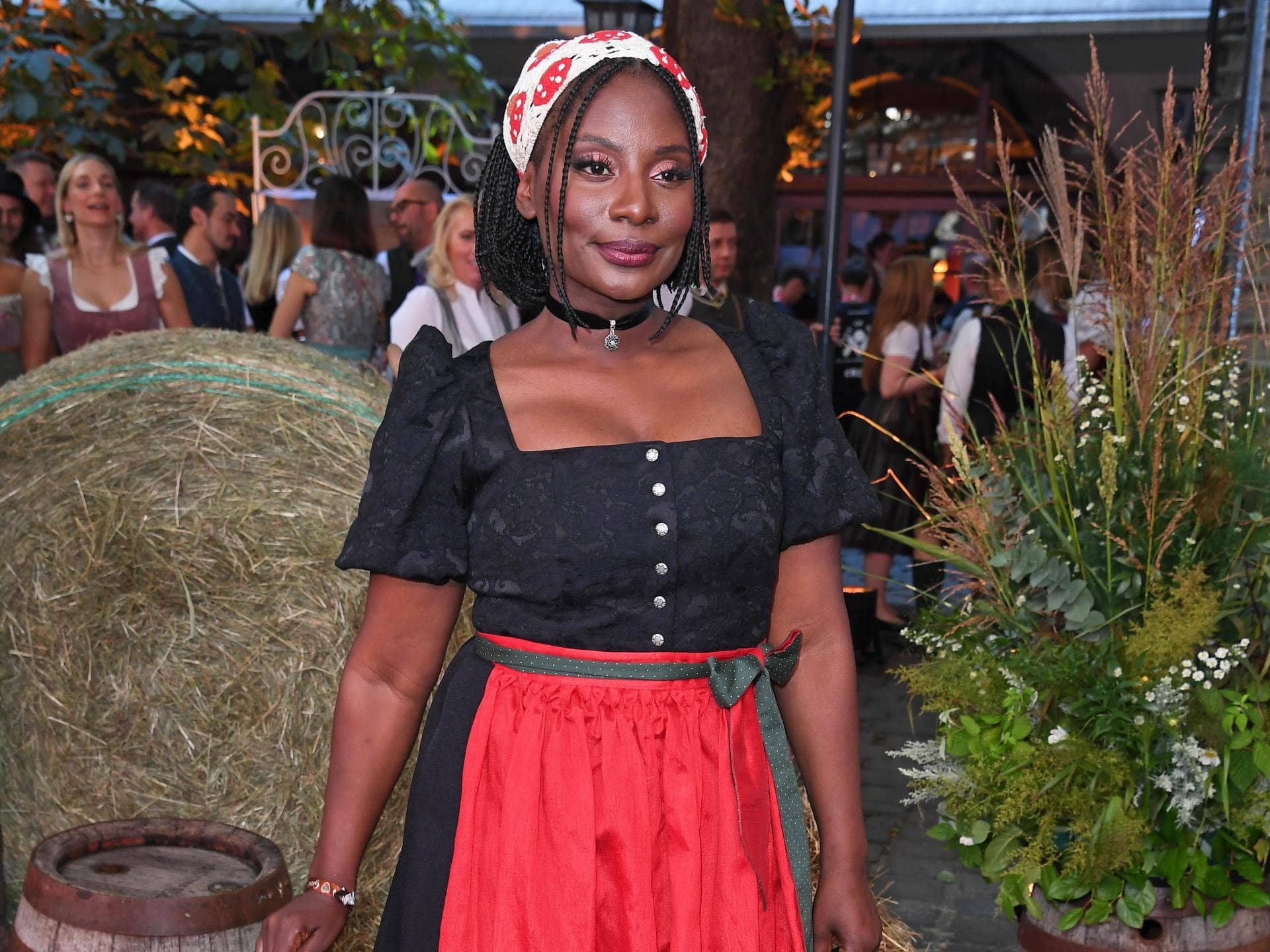Niketa Thompson beim "HeidiFest"