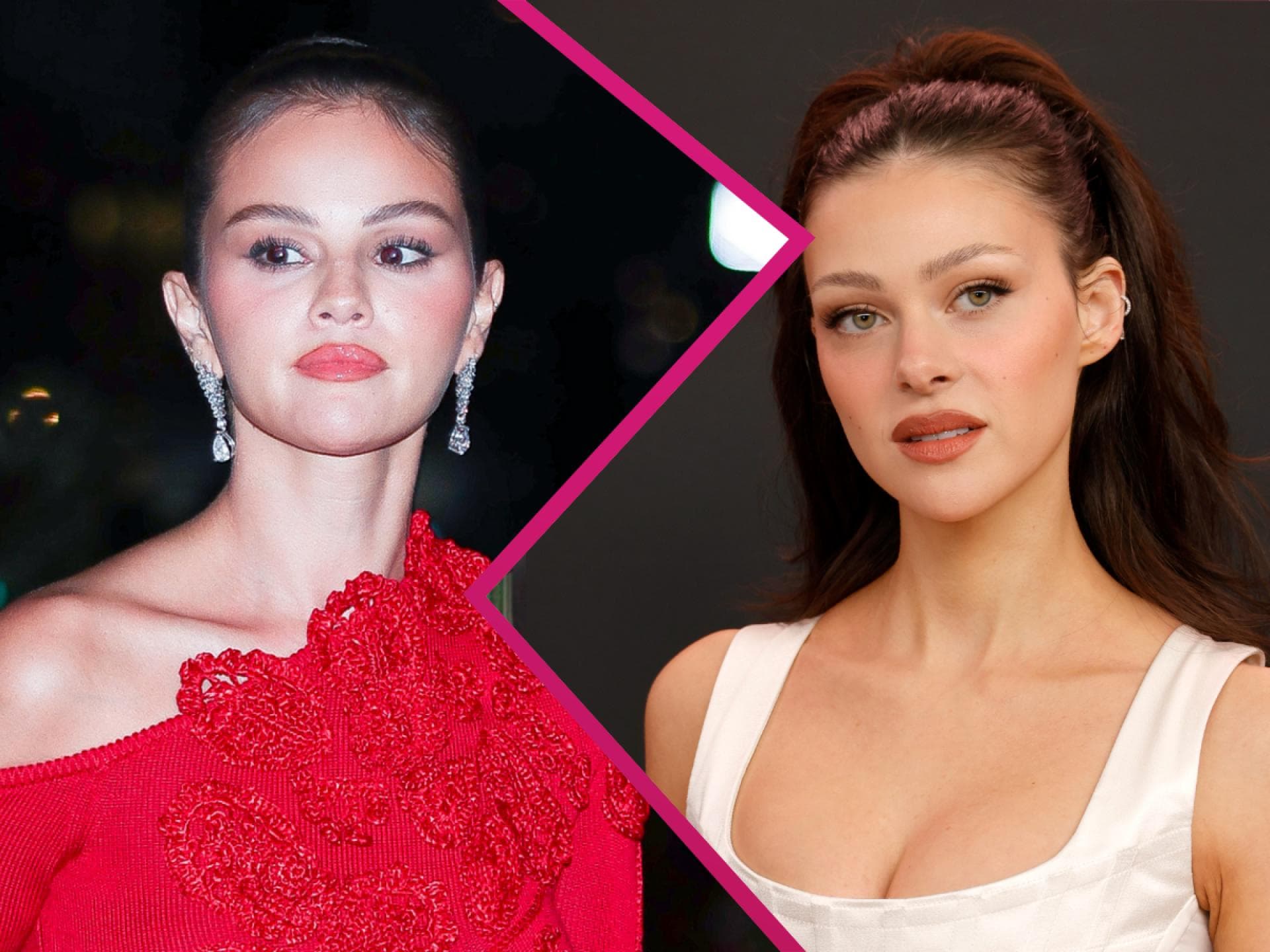 Selena Gomez und Nicola Peltz, Collage