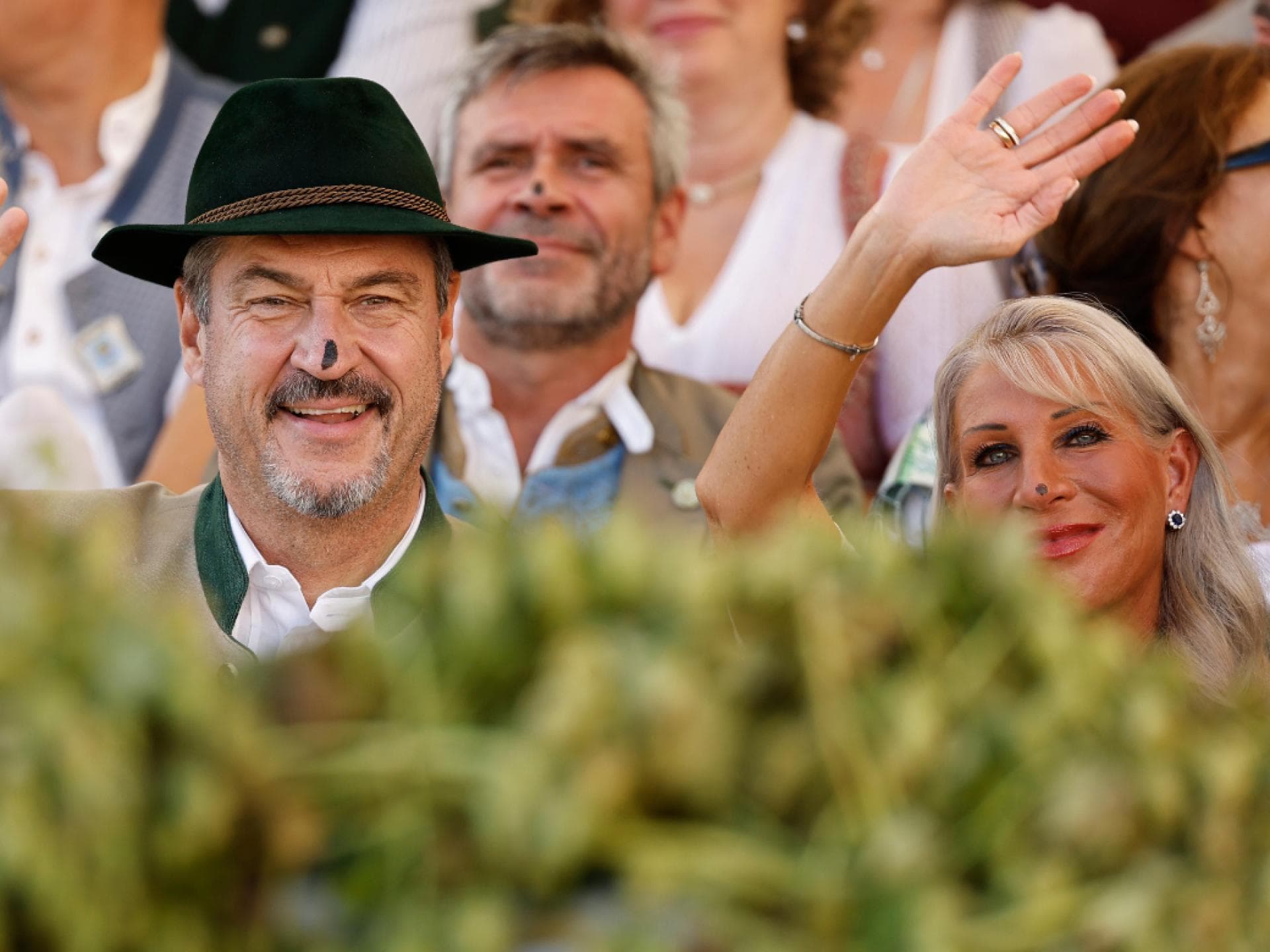 Markus Söder mit Karin
