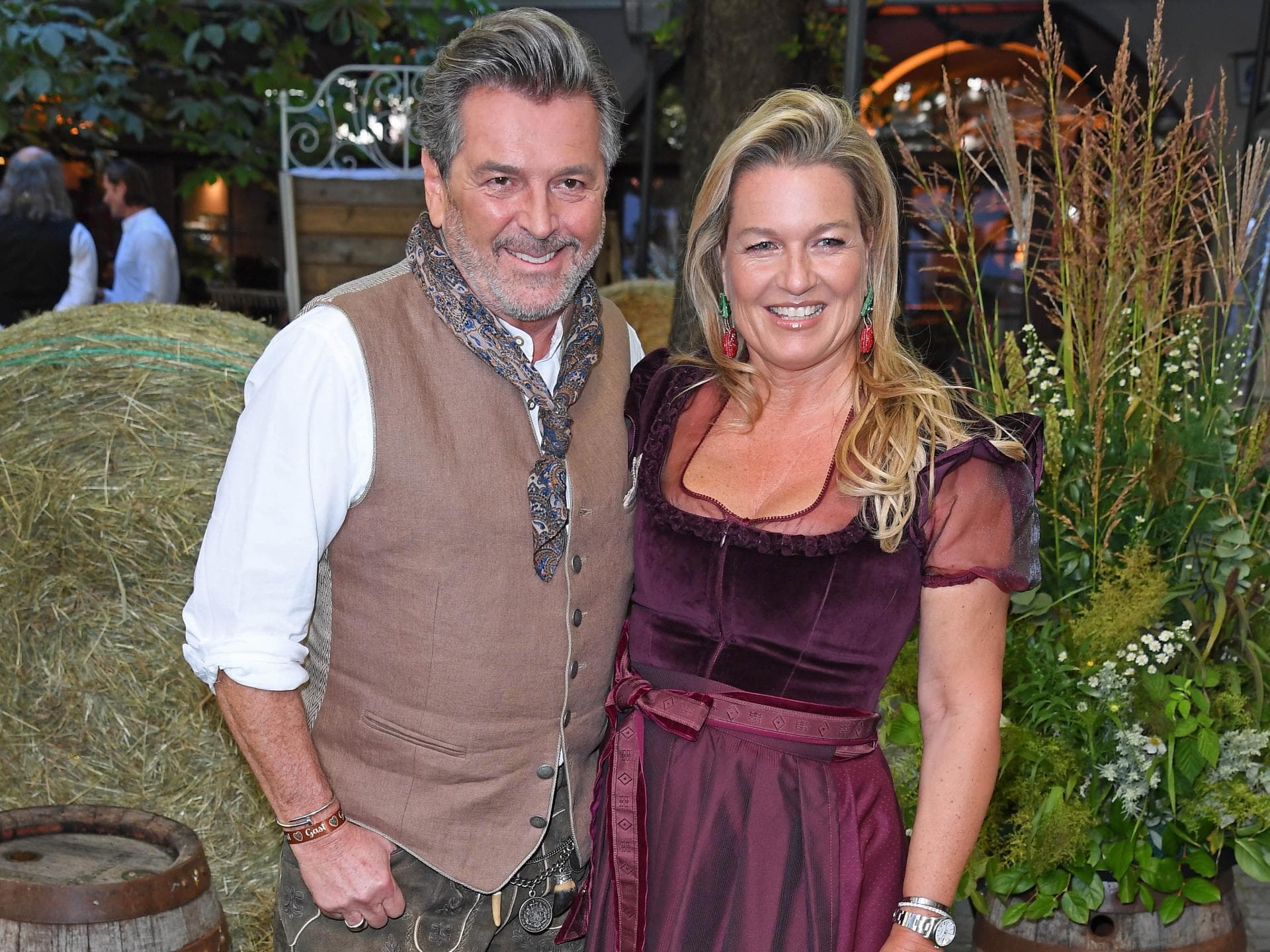 Thomas Anders mit Ehefrau Claudia beim HeidiFest