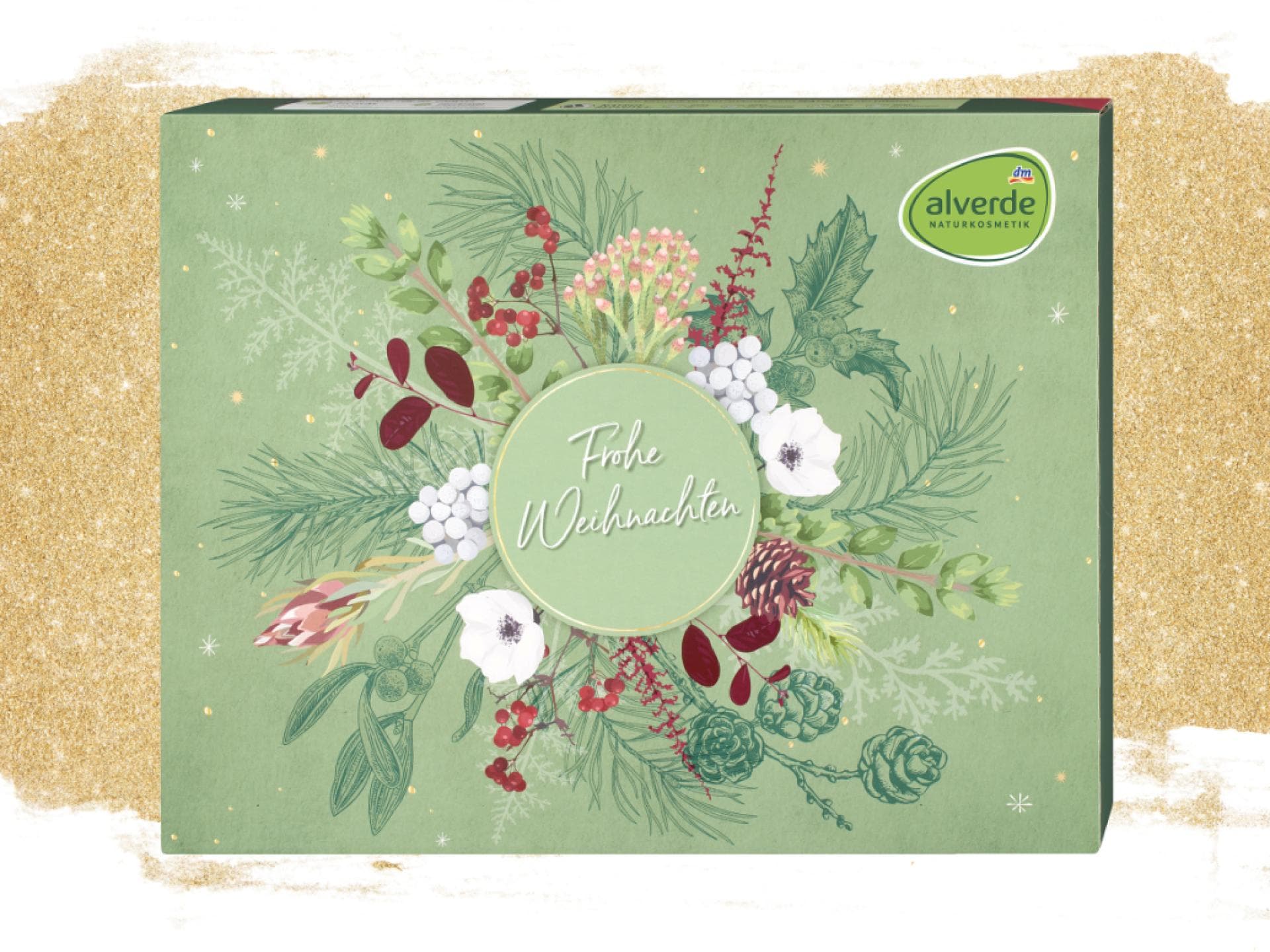 Alverde Adventskalender Adventskalender Alverde auf Glitzer