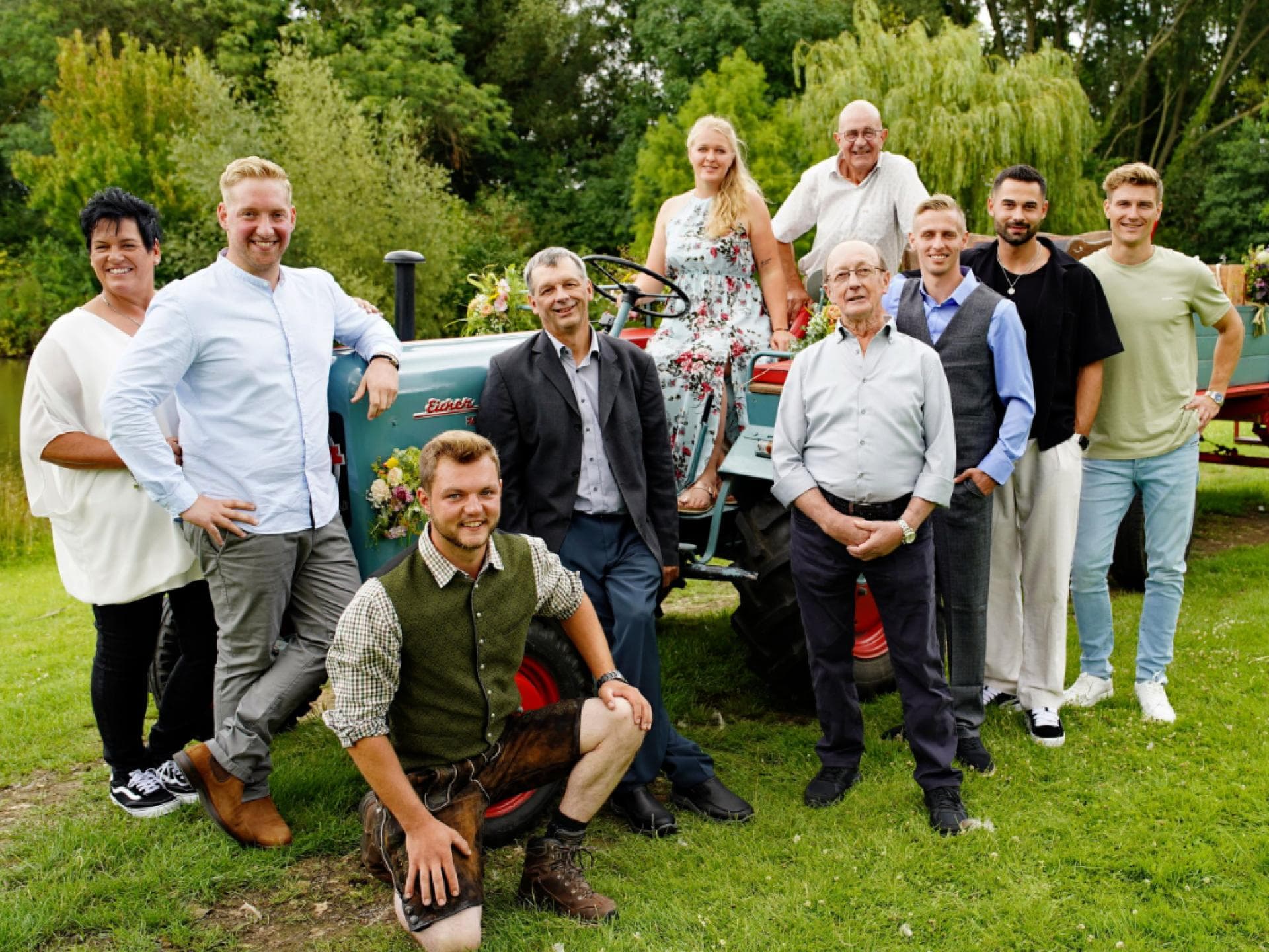 Kandidaten Bauer sucht Frau Staffel 21 vor Trecker