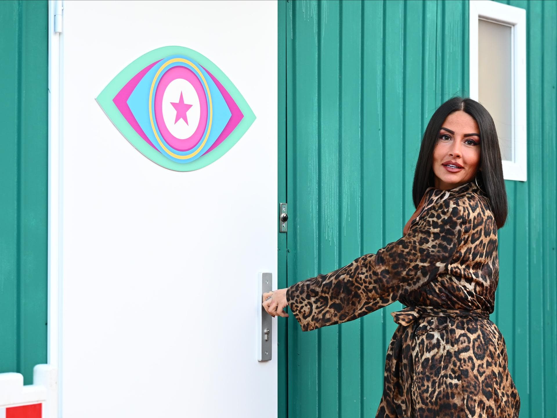 Christina Dimitriou bei ihrem Einzug ins "Promi Big Brother"-Haus