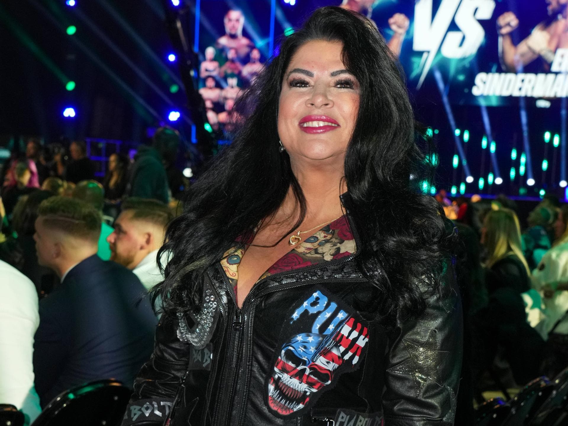 Iris Klein beim RTL-Boxevent "The Ultimate Hype"