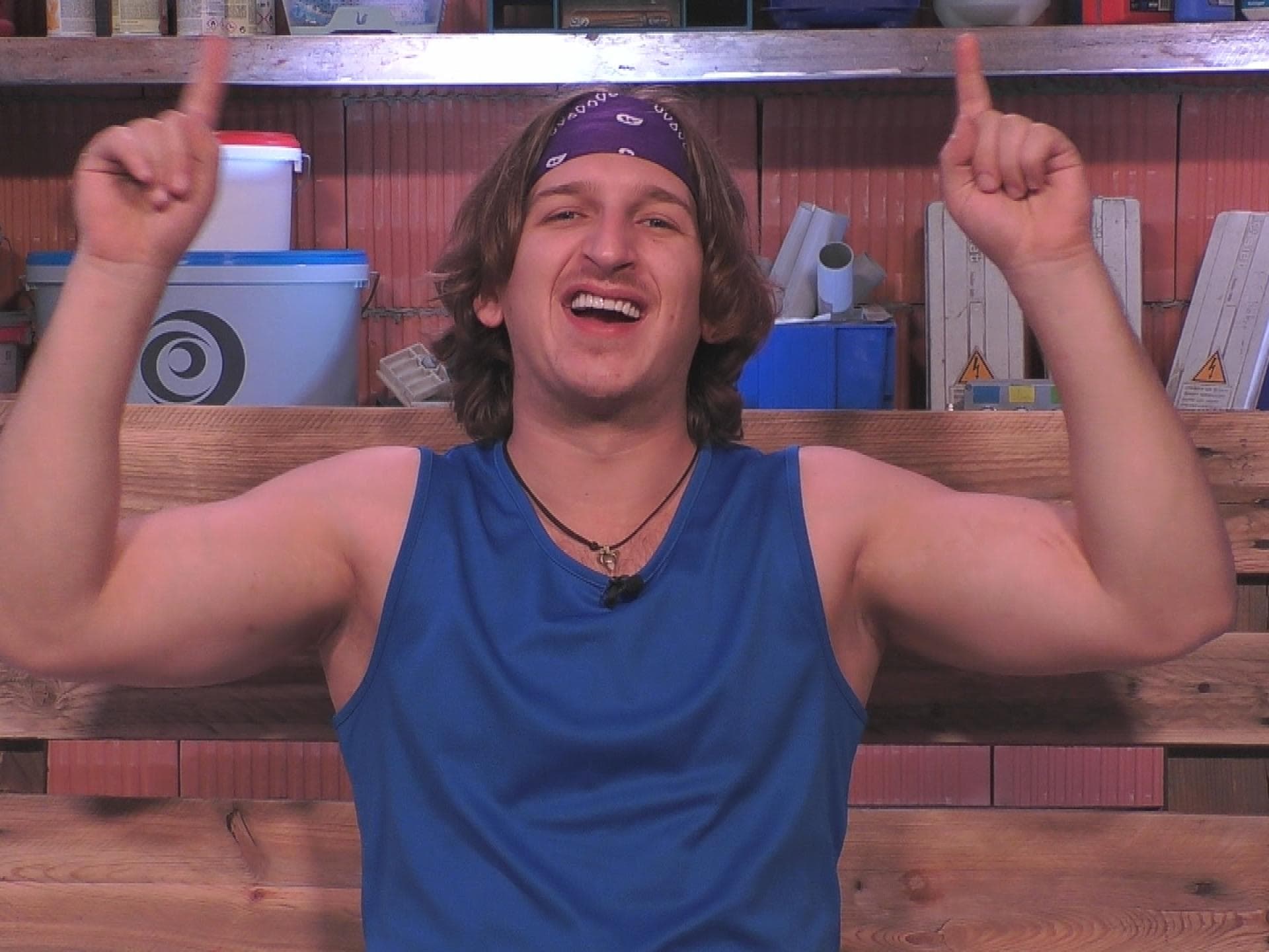 Erik Seidel im "Promi Big Brother"-Finale