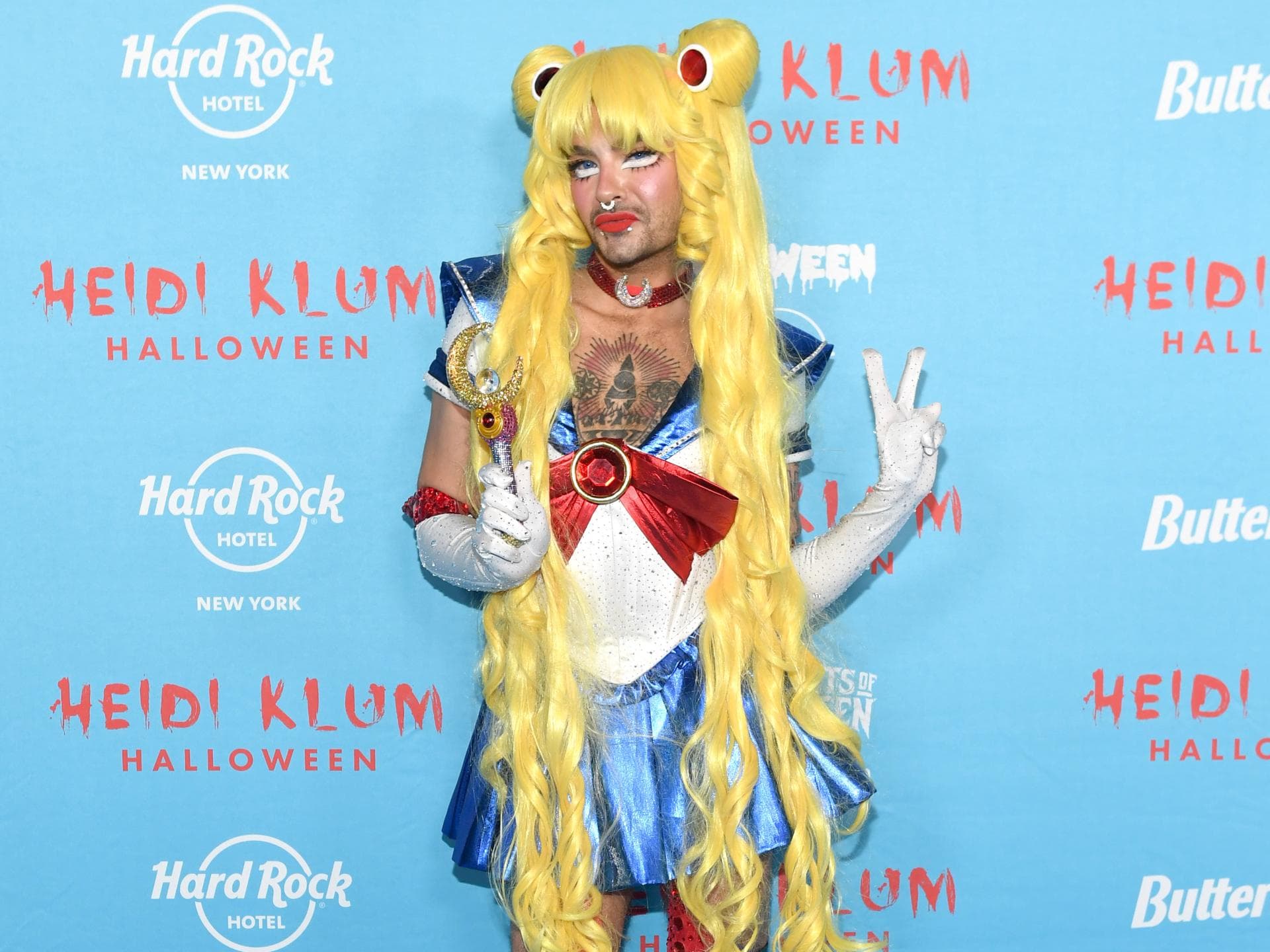 Bill Kaulitz auf Heidi Klums Halloween-Party 2025