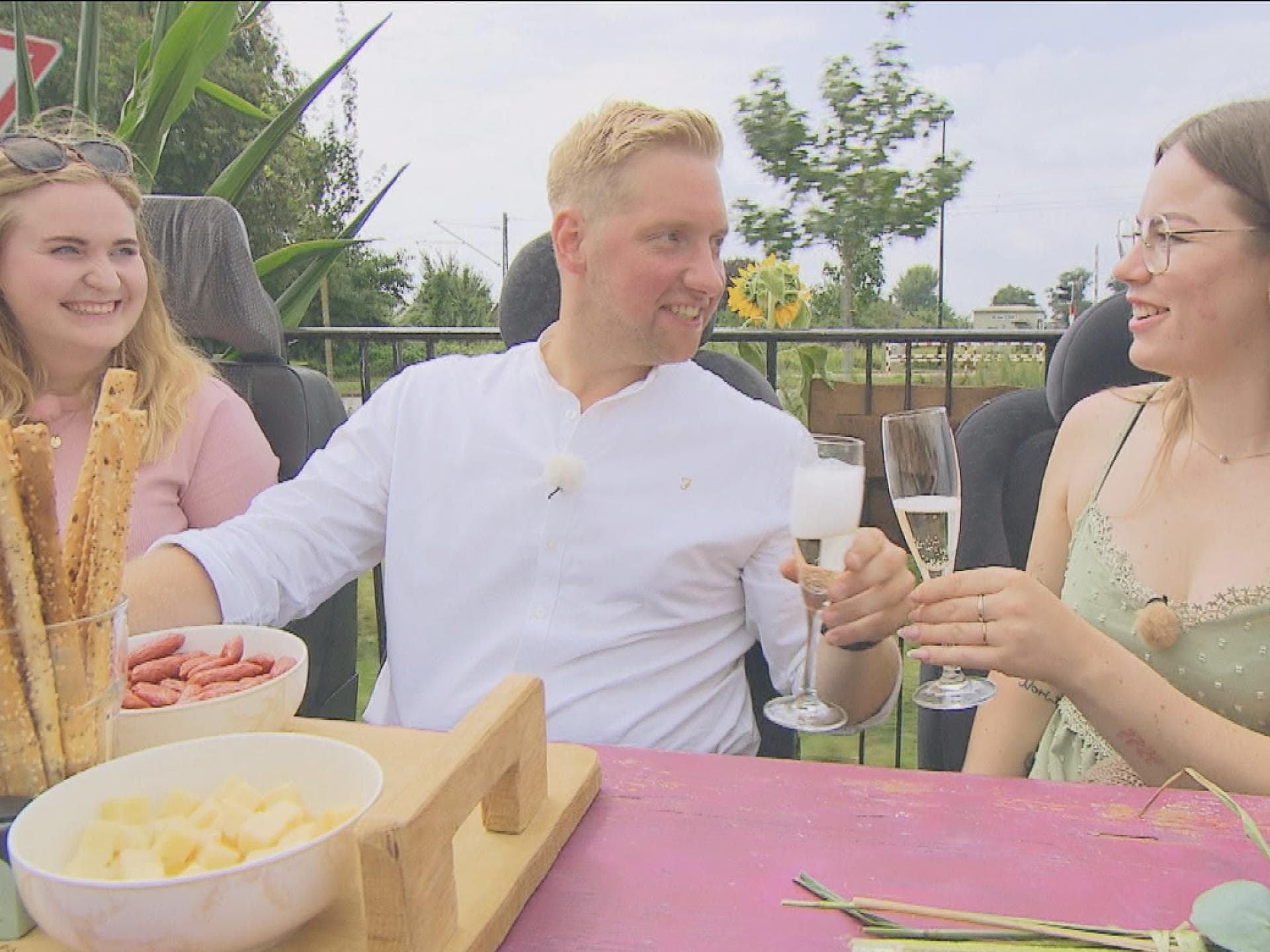 BsF Daniel mit Emely und Jennifer