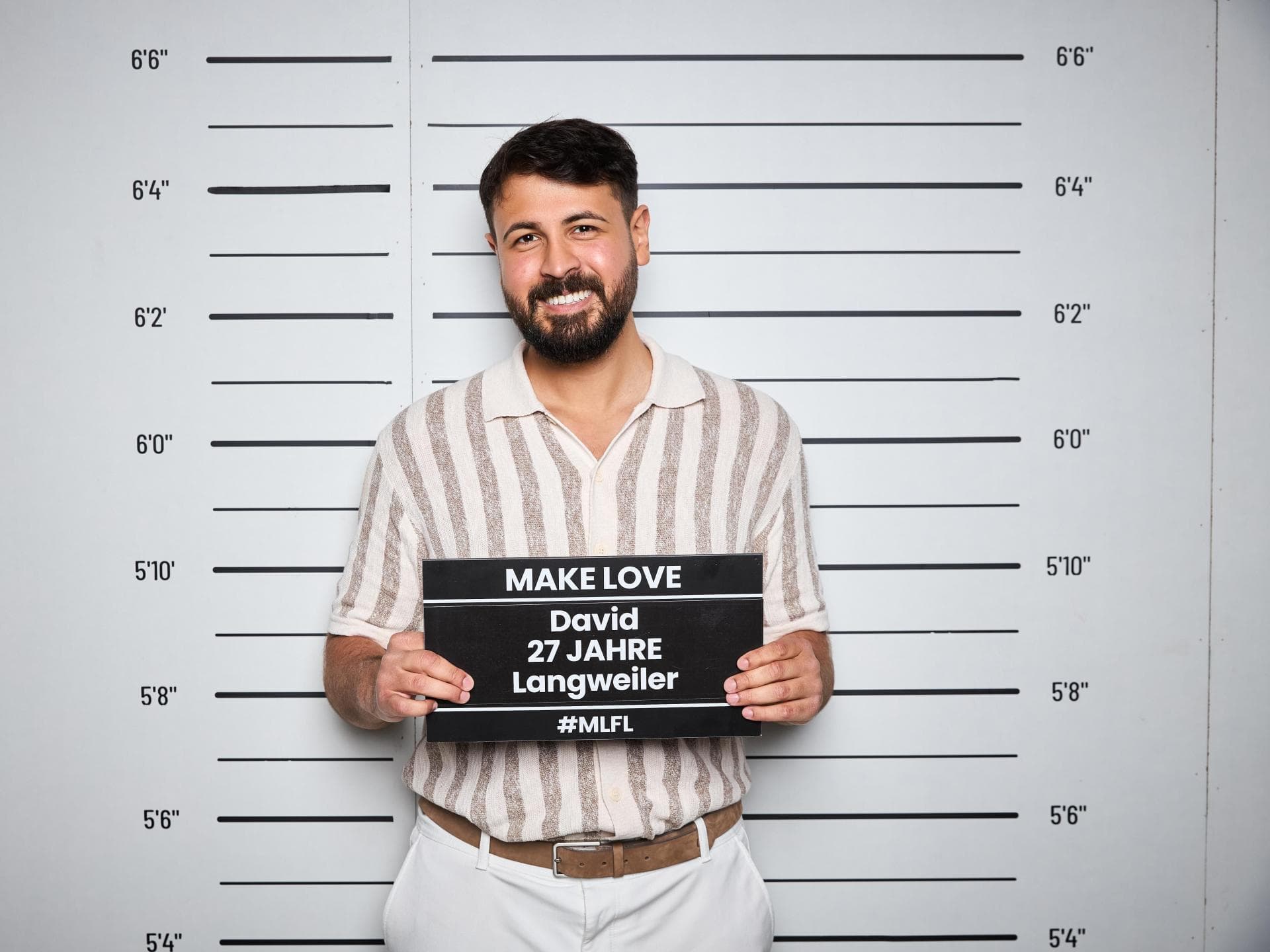 David, "Make Love Fake Love"-Kandidat