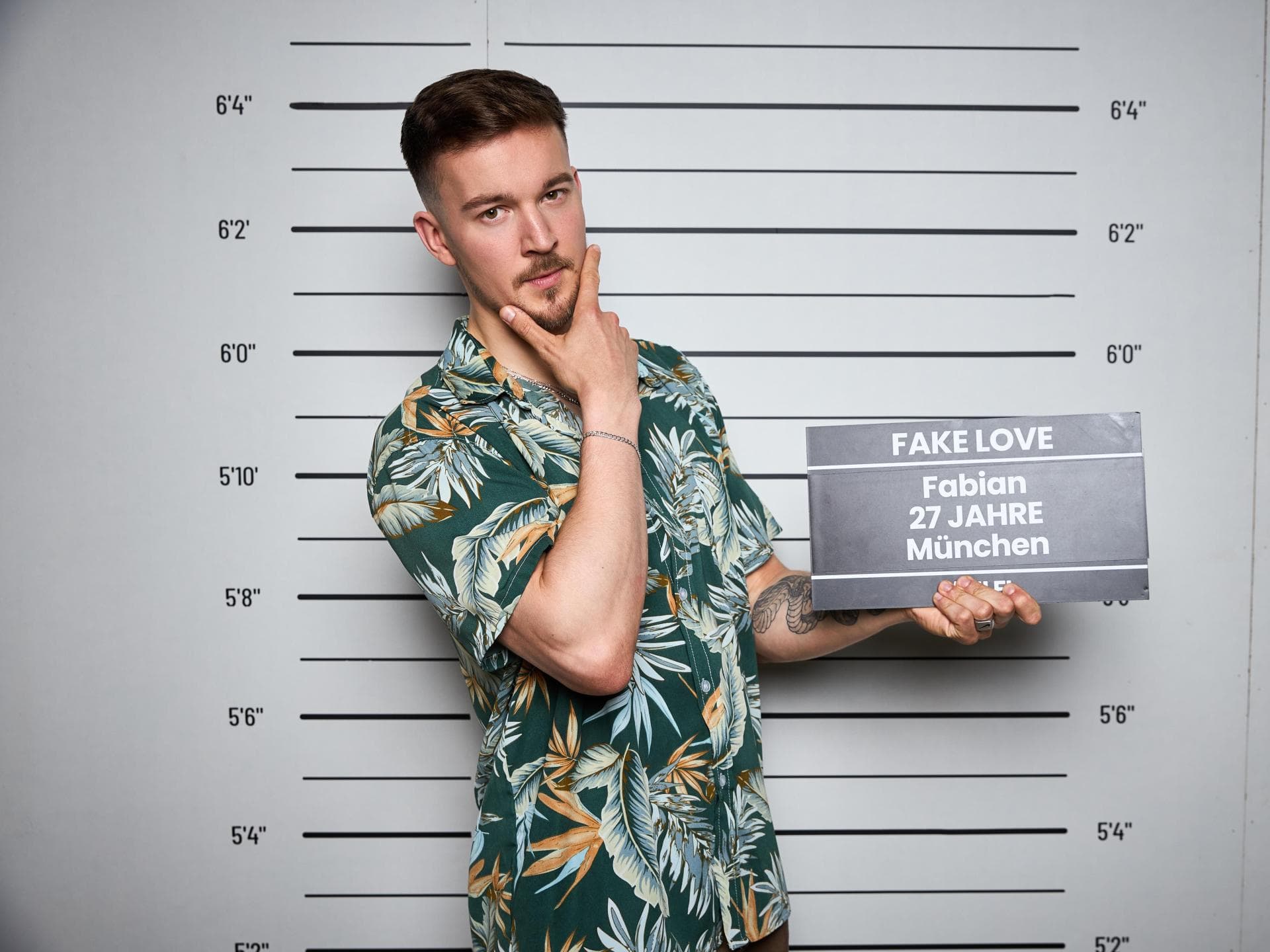 Fabian, "Make Love Fake Love"-Kandidat