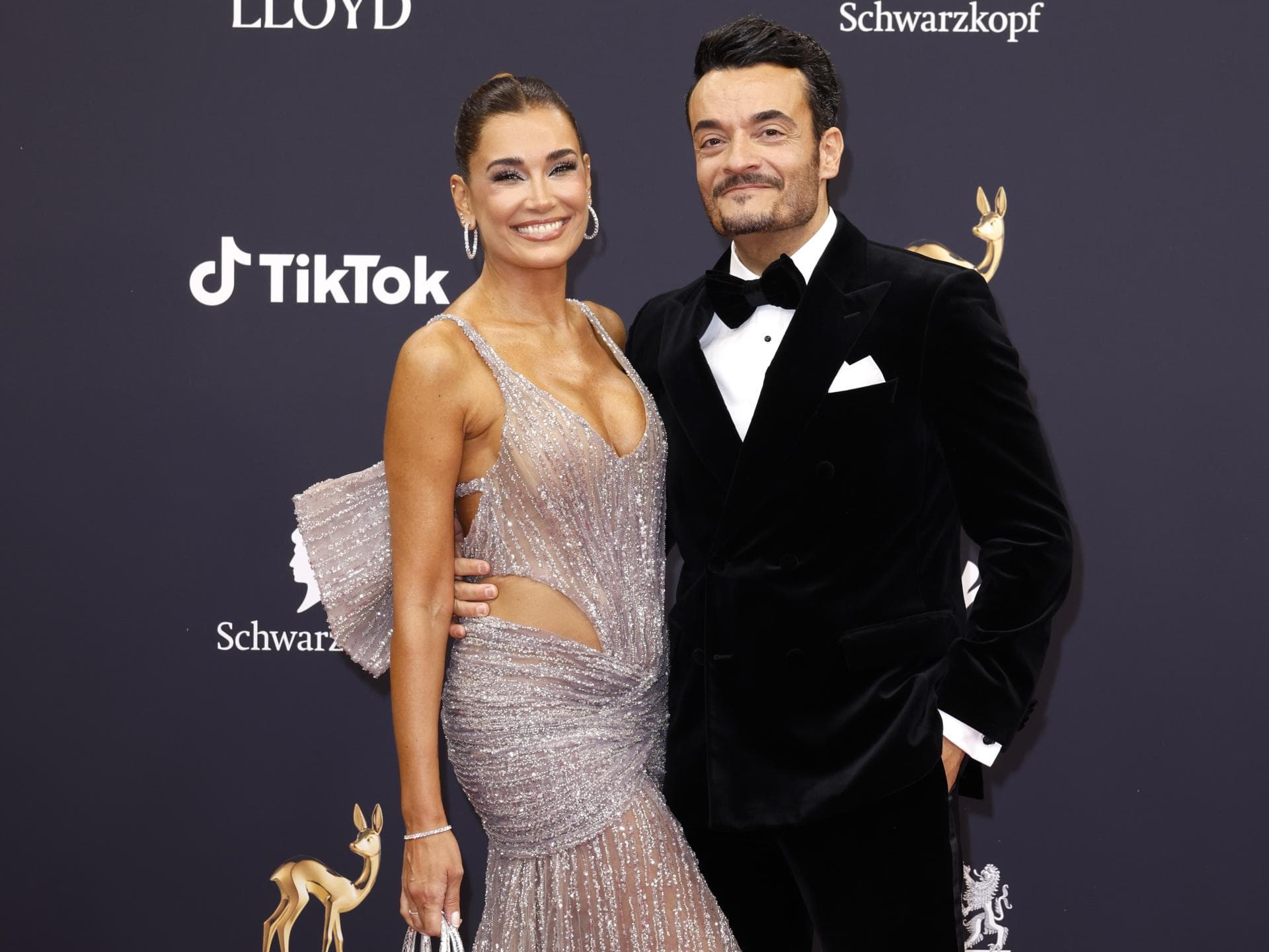 Jana Ina Zarrella und Giovanni Zarrella beim Bambi 2025