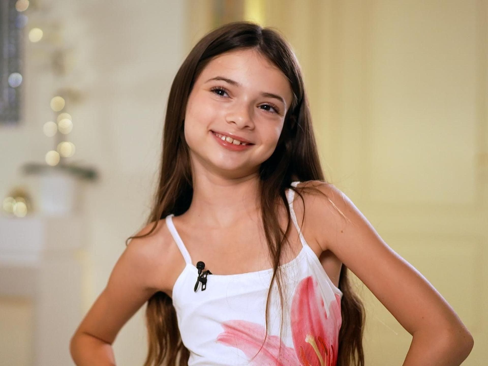 Sophia Cordalis strahlt