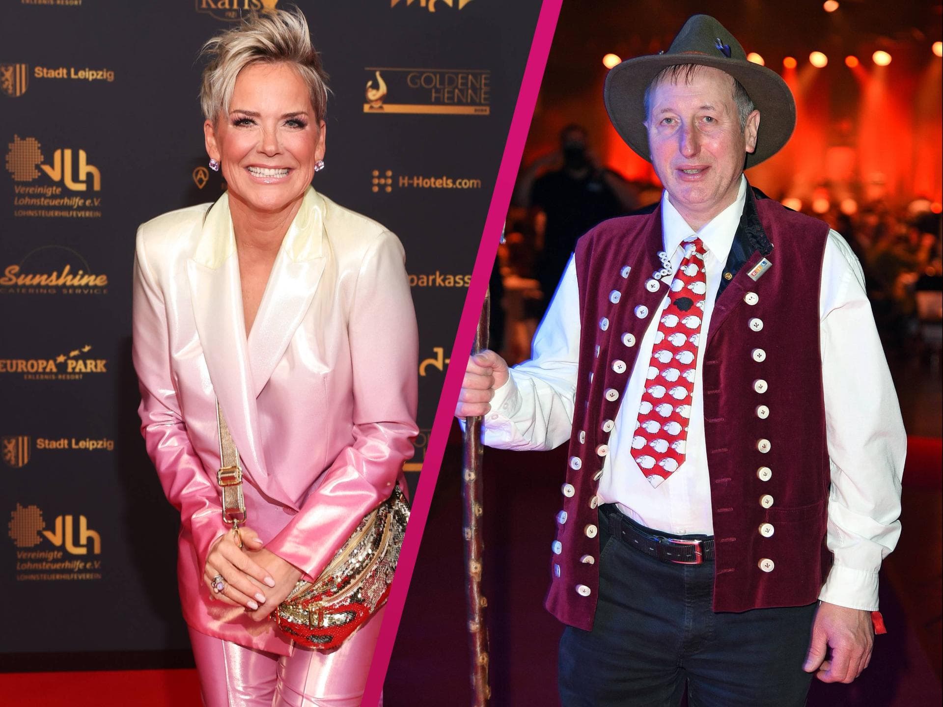 Inka Bause und Schäfer Heinrich