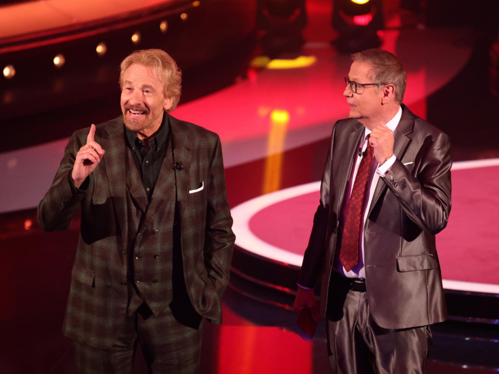 Thomas Gottschalk mit Günther Jauch