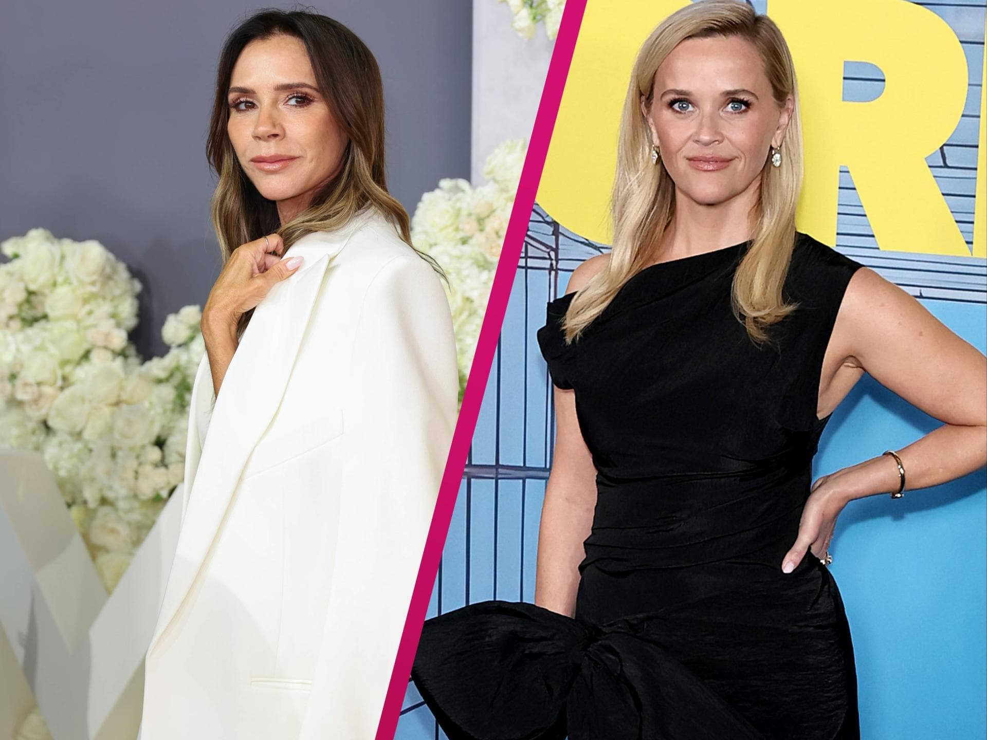 Beckham und Witherspoon Collage