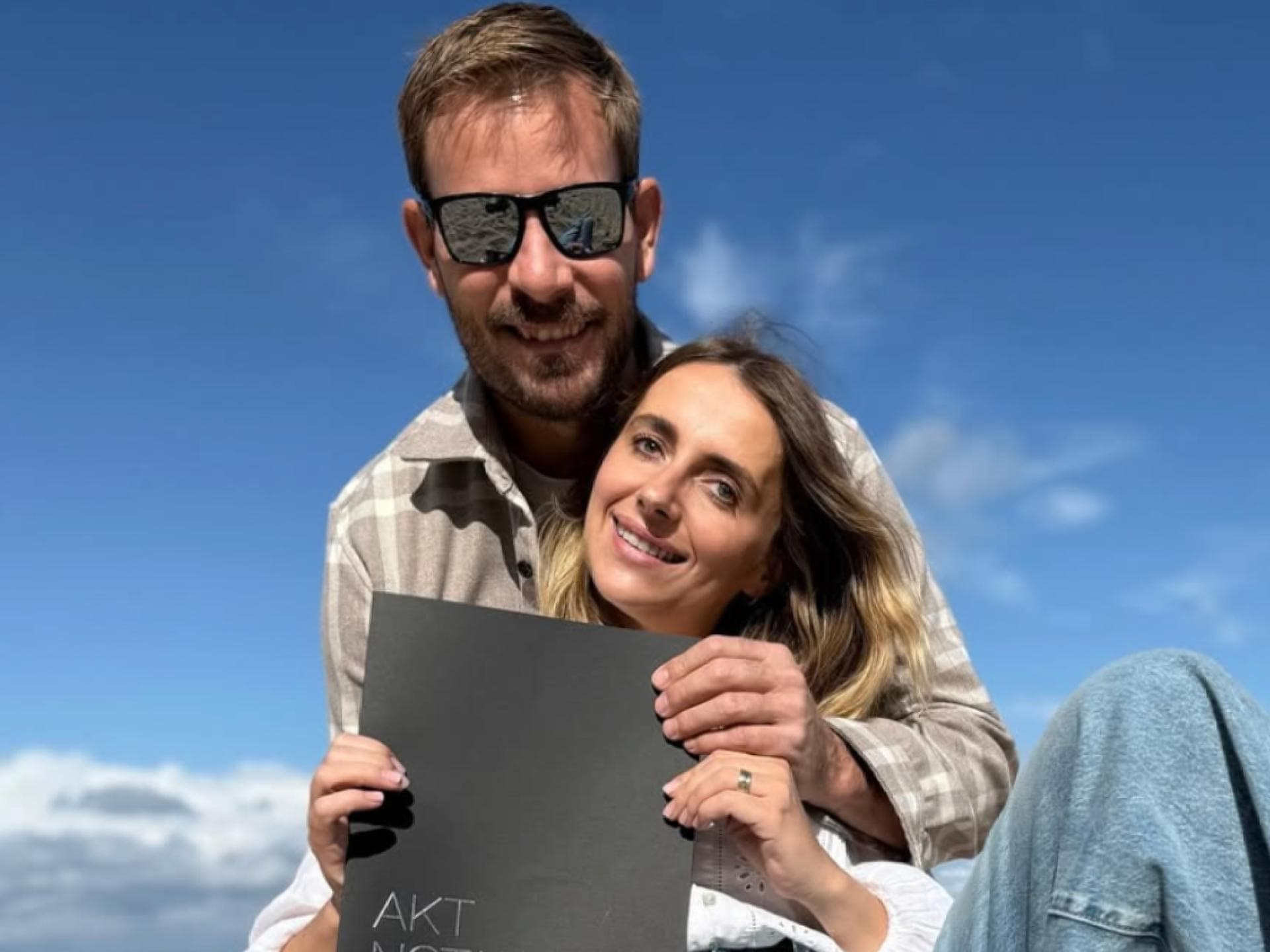 Anna und Gerald Heiser glücklich