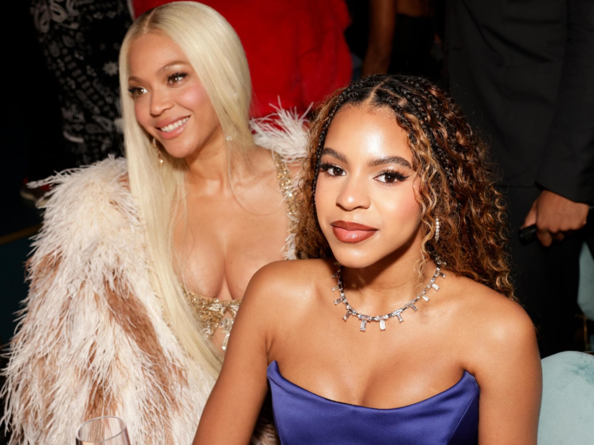 Blue Ivy Carter mit beyoncé