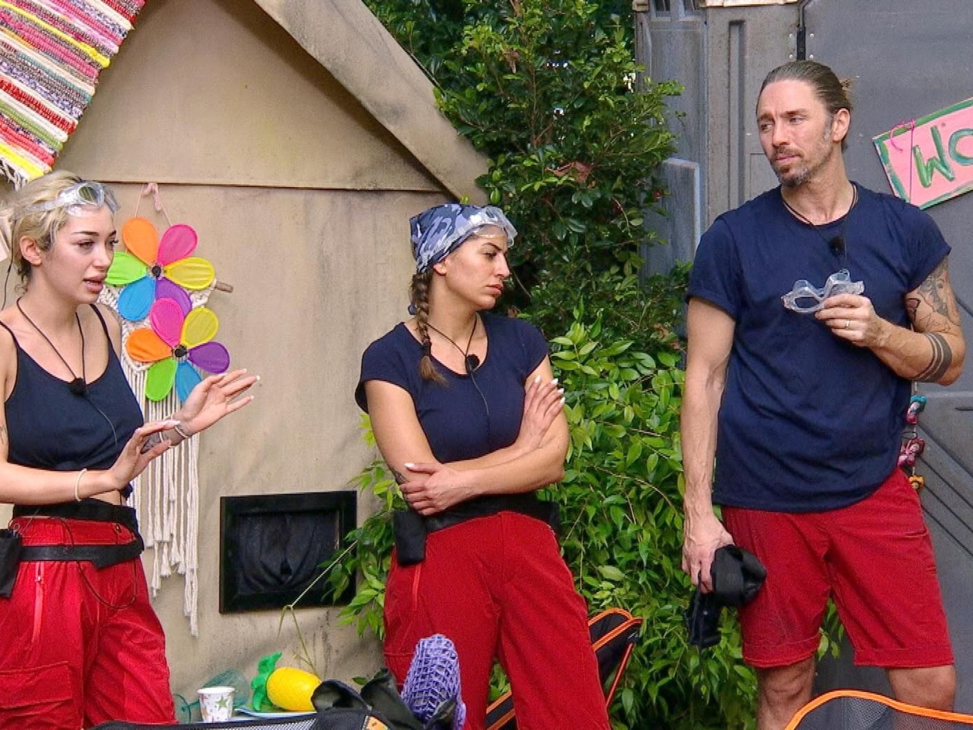 Ariel Hediger brach an Tag 4 im Dschungelcamp die gemeinsame Prüfung mit Eva Benetatou und Gil Ofarim ab