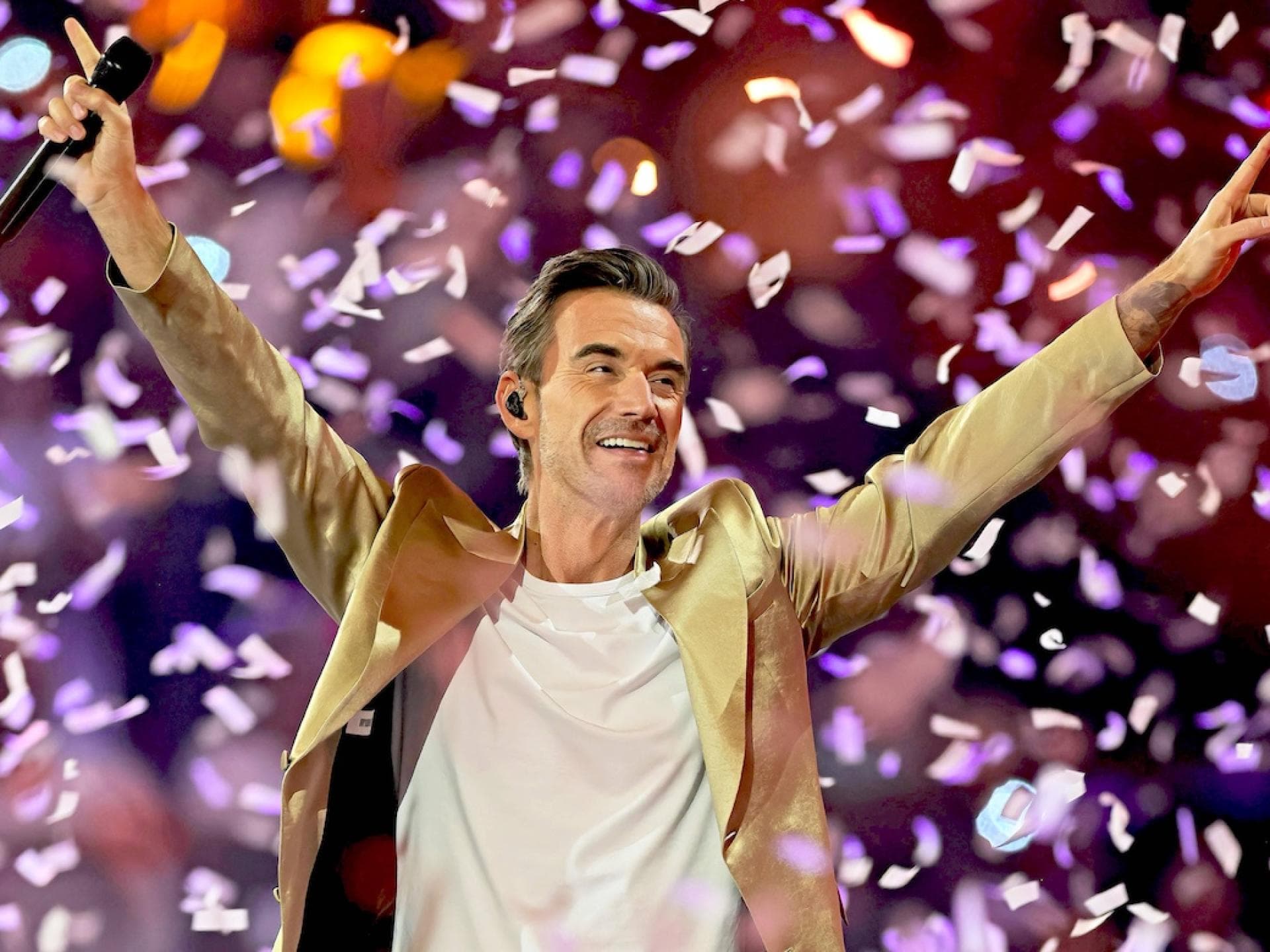 Florian Silbereisen glücklich