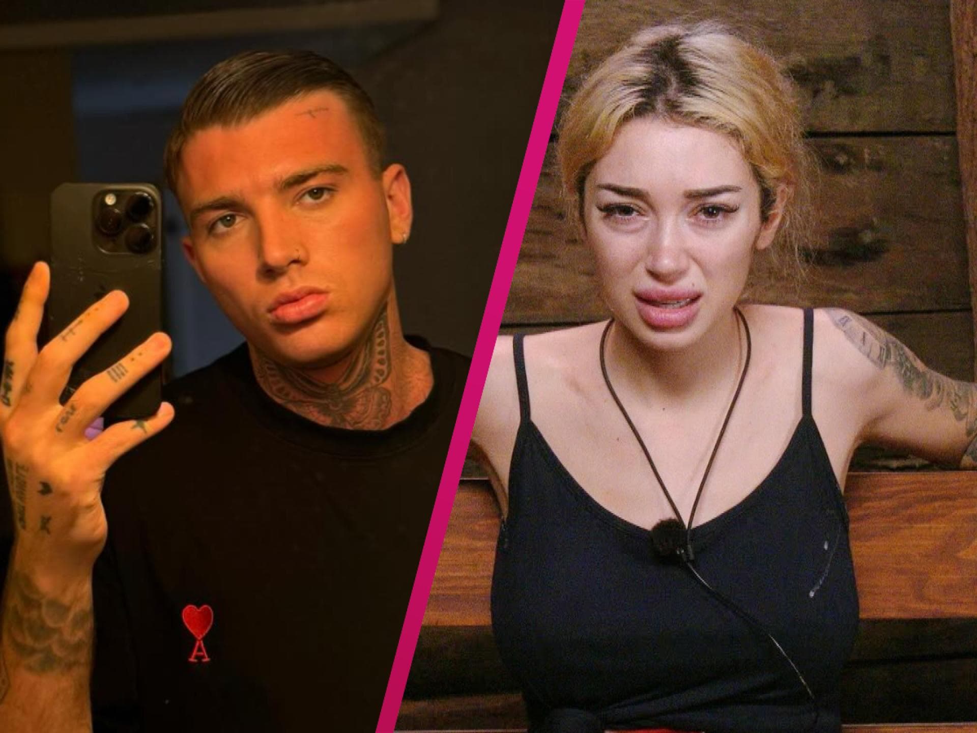 Giuliano und Ariel, Collage