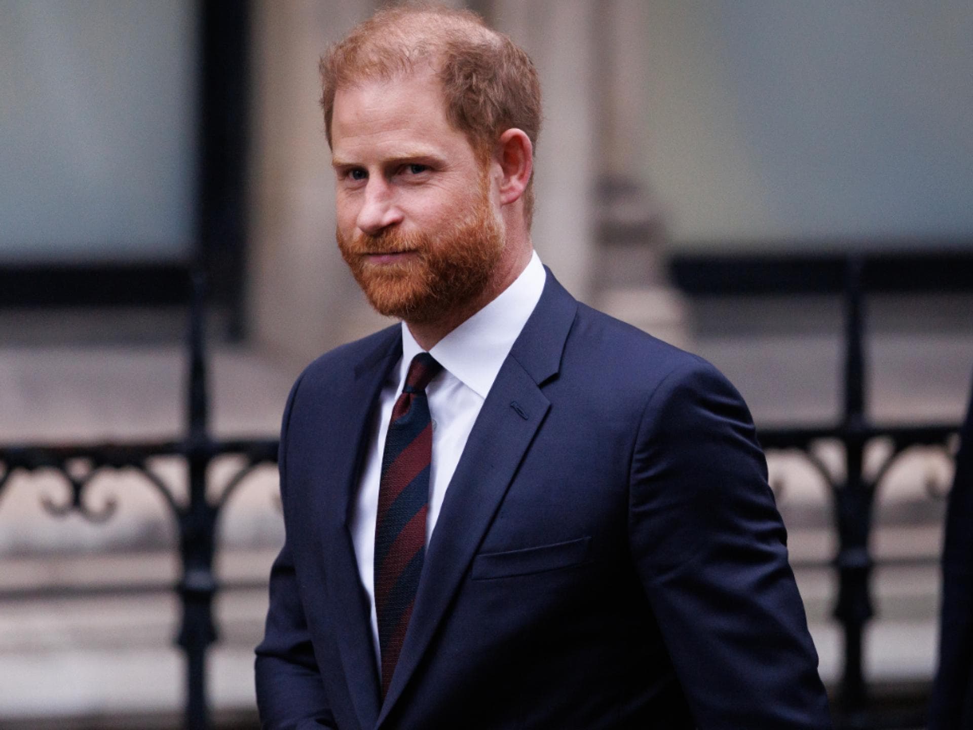 Prinz Harry auf der Straße