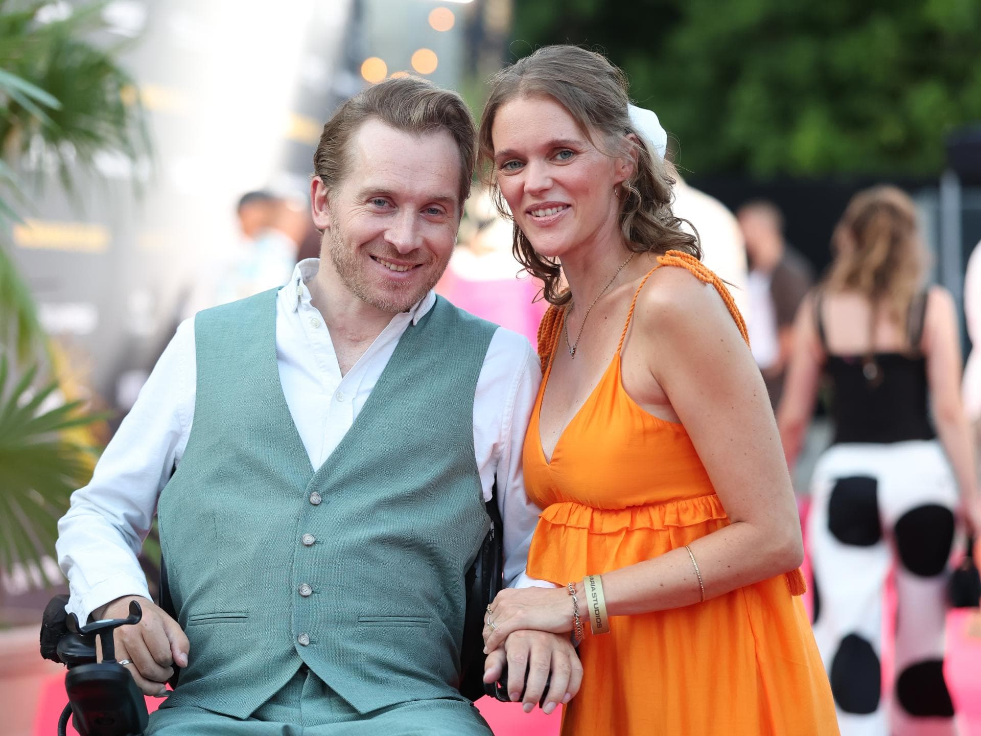 Samuel Koch mit Ehefrau Sarah Elena Koch