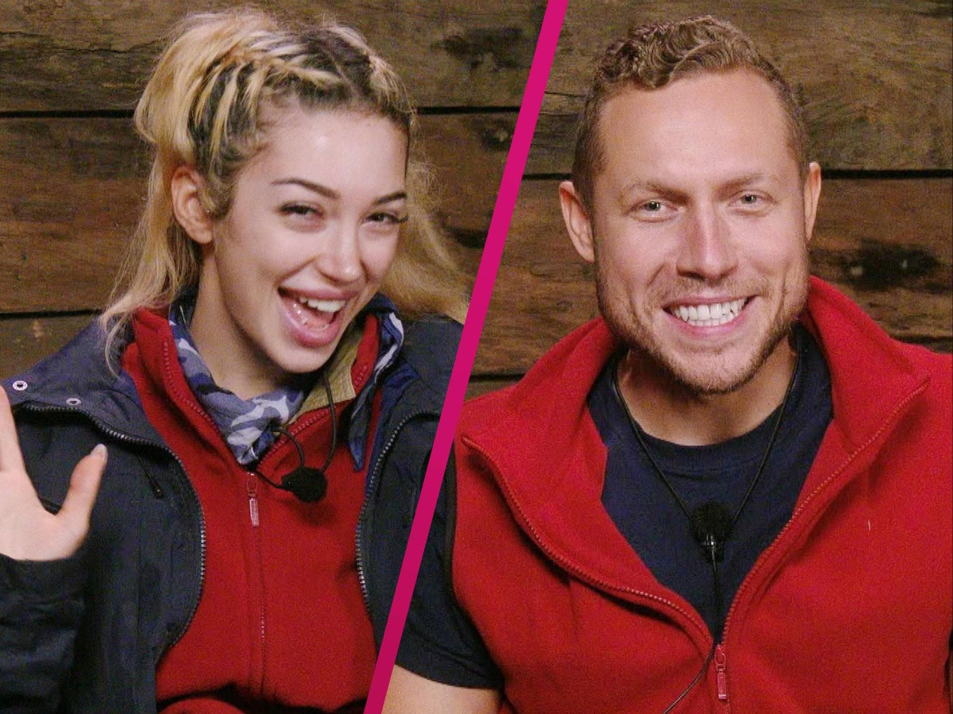 Ariel und Patrick im Dschungeltelefon