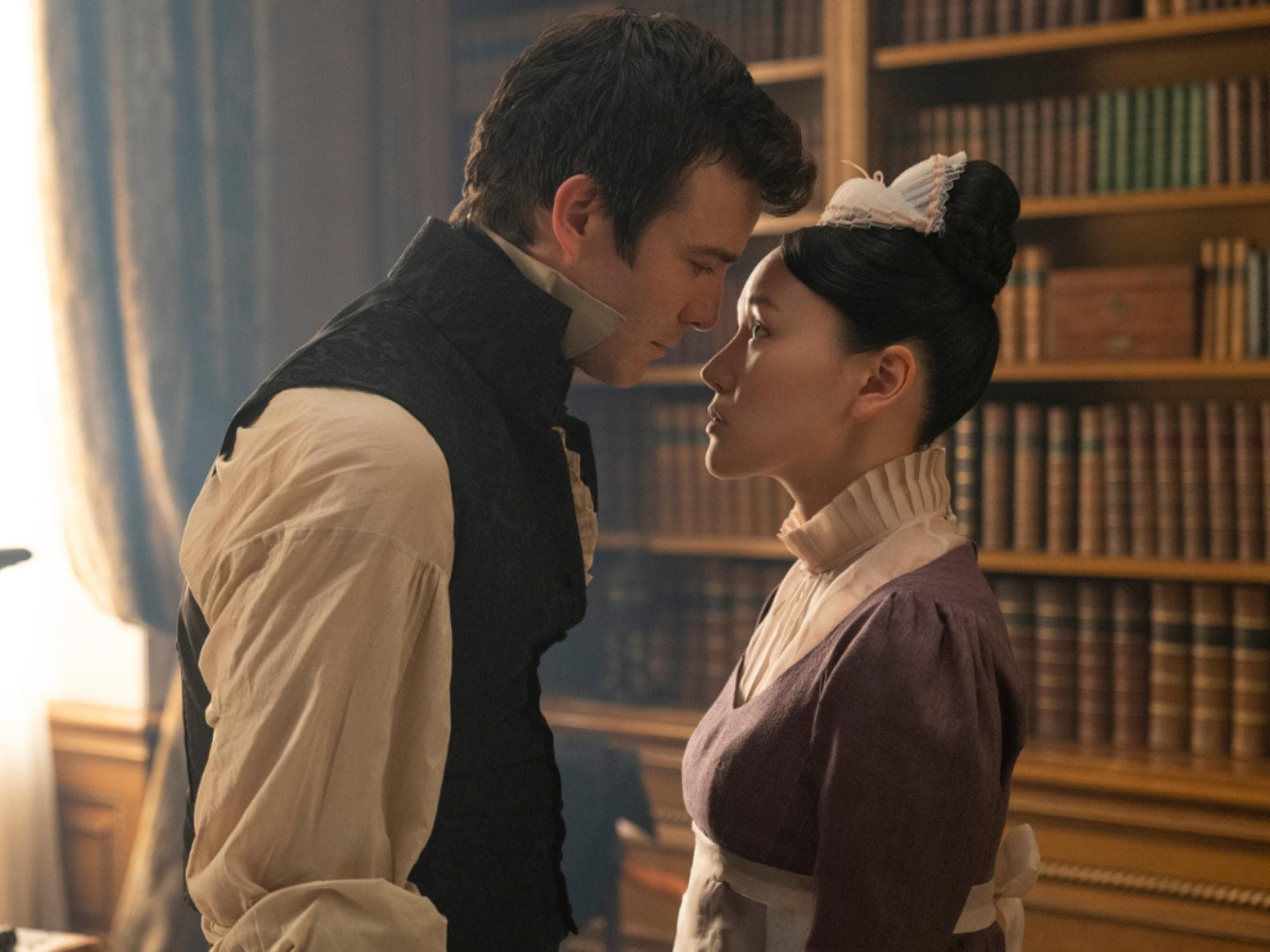 Benedict und Sophie bei Bridgerton