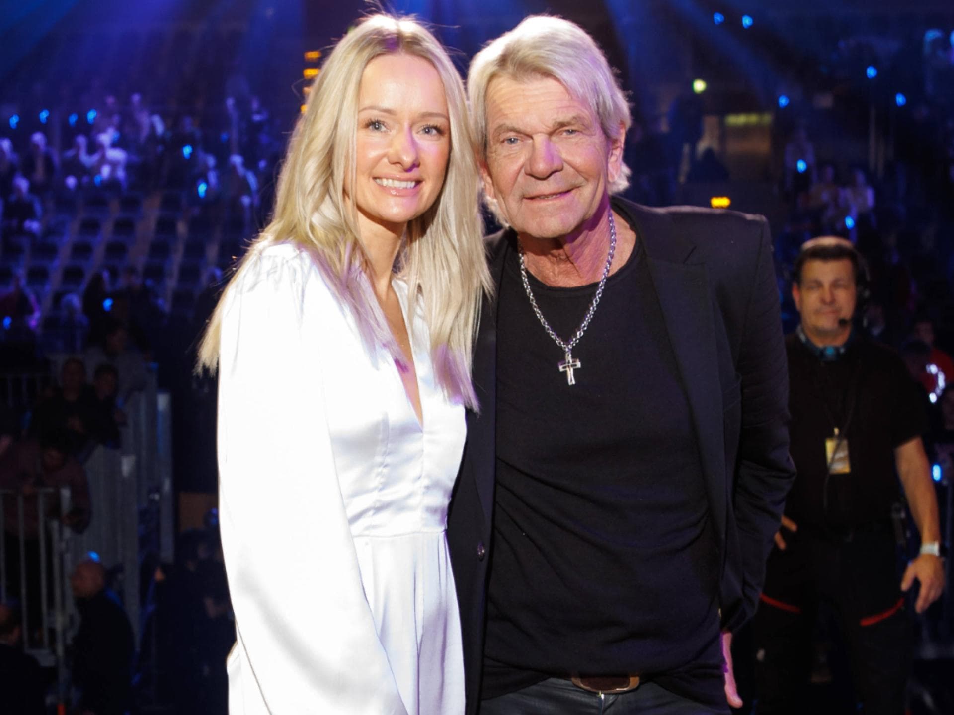 Christin Stark und matthias Reim in konzerthalle