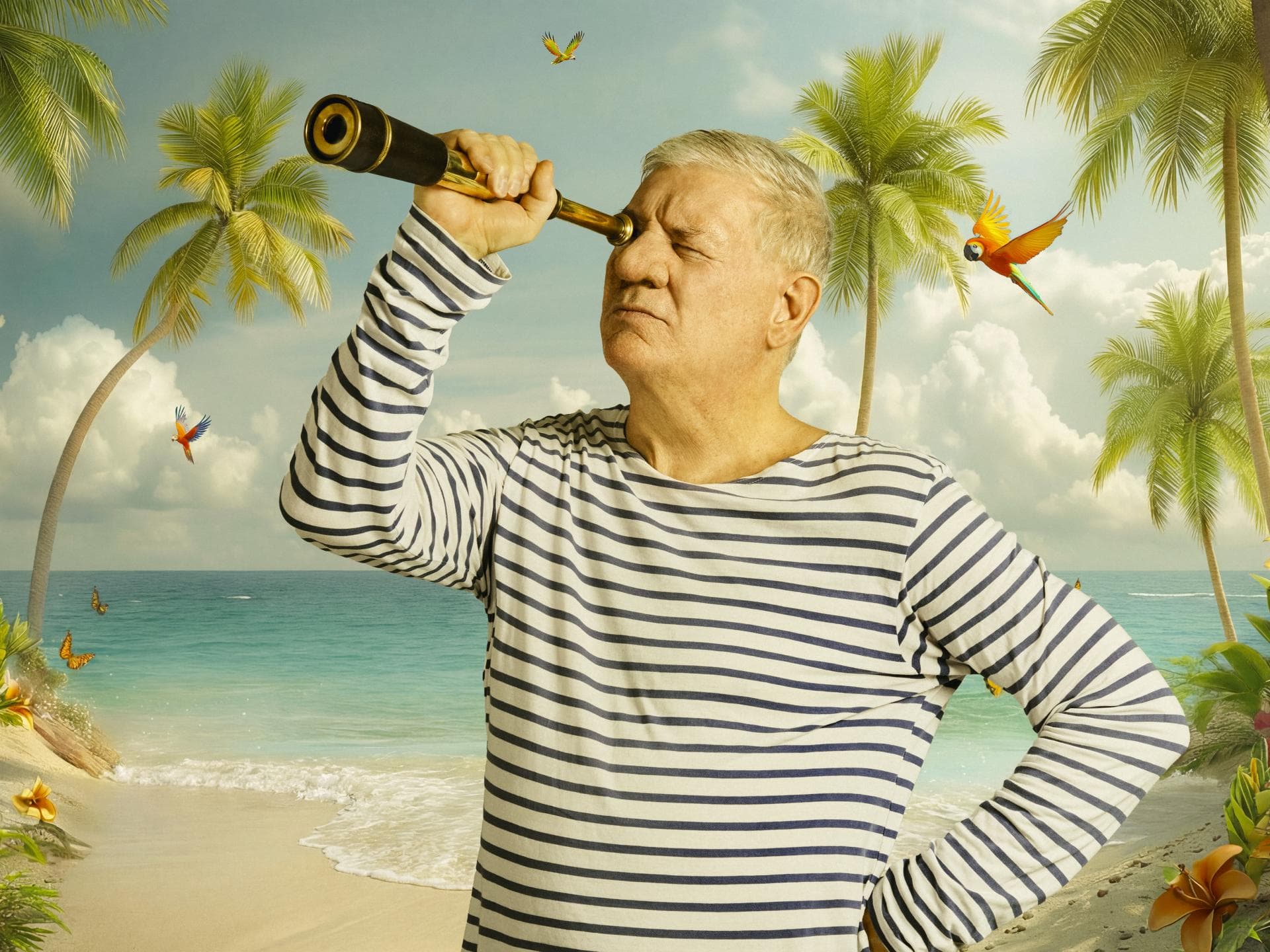 Claude-Oliver Rudolph bei "Promis unter Palmen" 2026