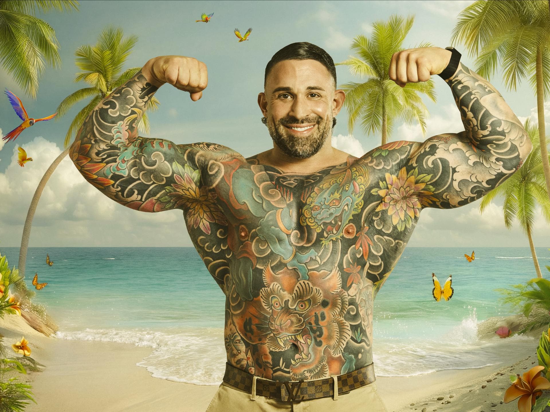 Kevin Wolter bei "Promis unter Palmen" 2026