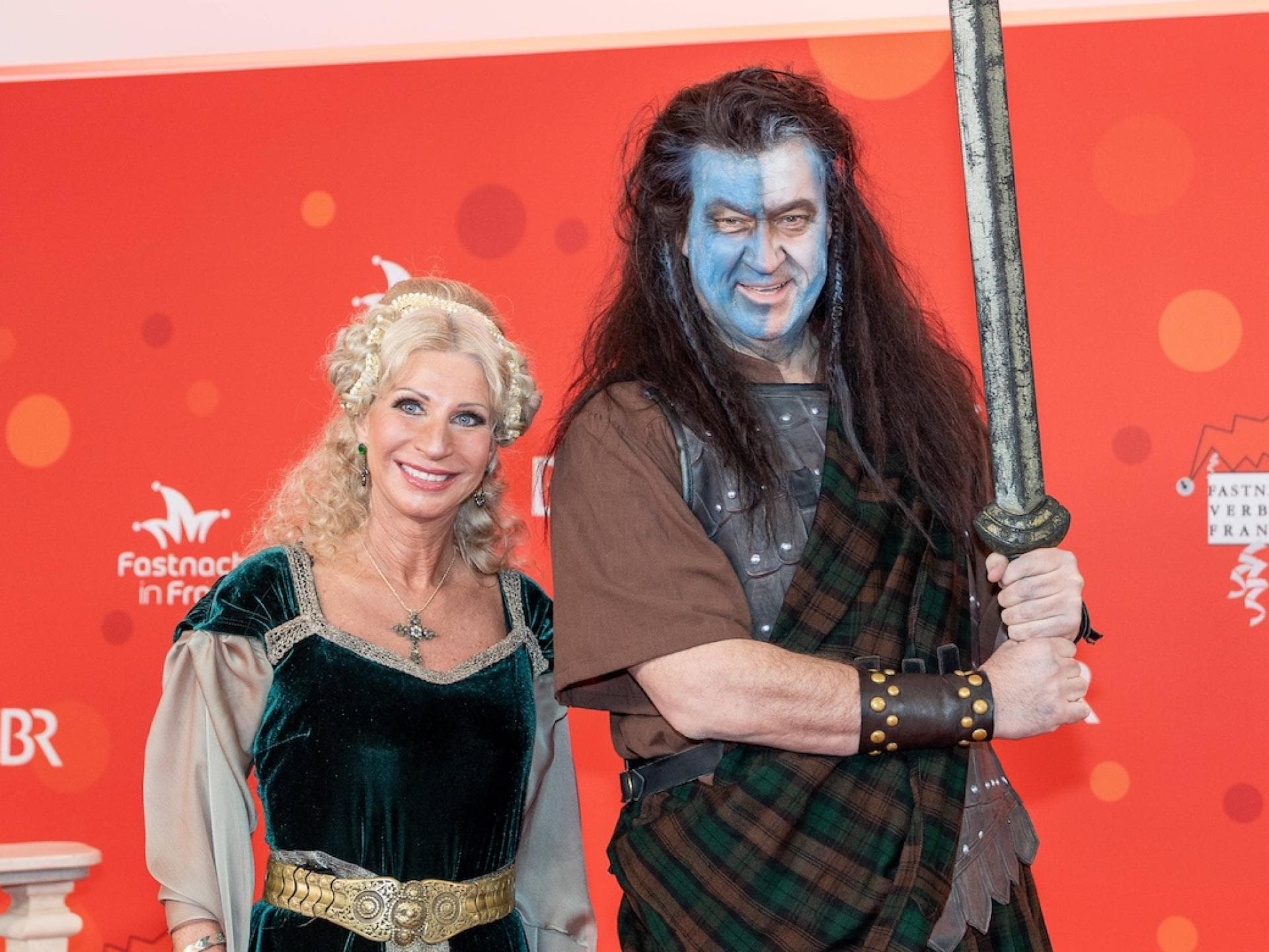 Markus Söder als Braveheart