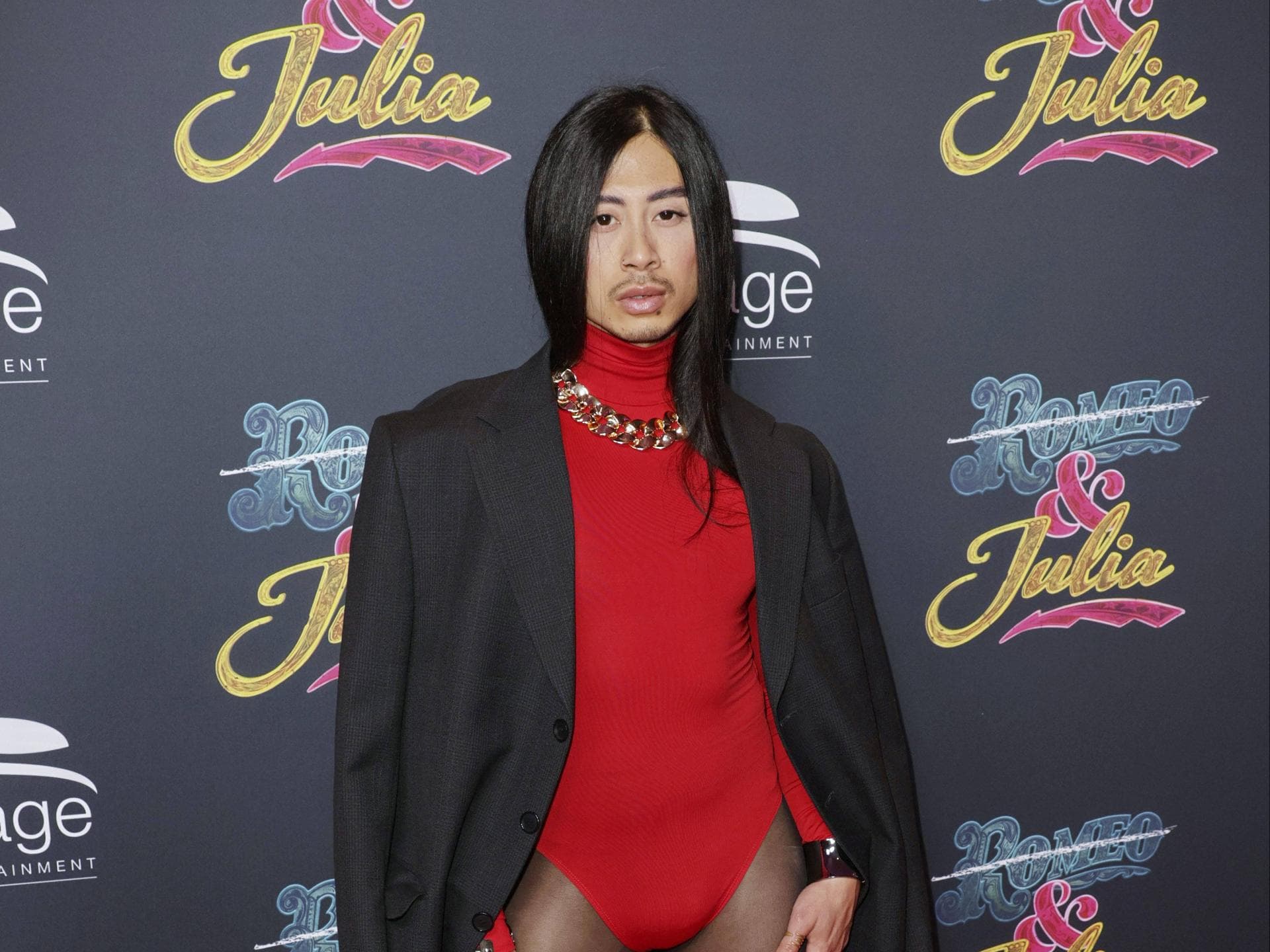 Marq Porciuncula auf dem Red Carpet