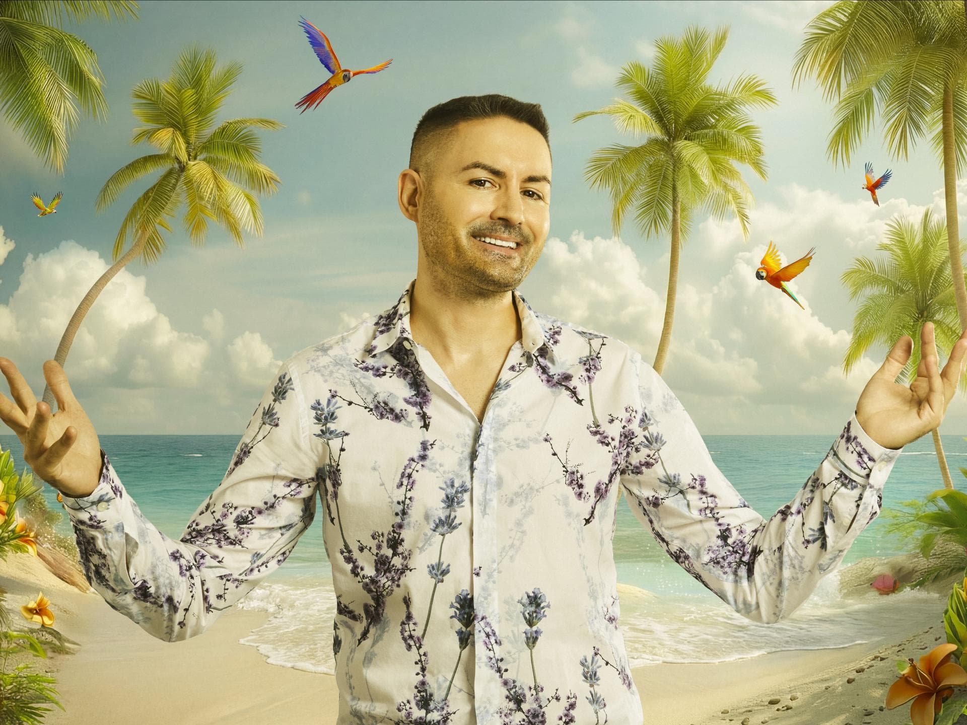 Menderes Bagci bei "Promis unter Palmen" 2026