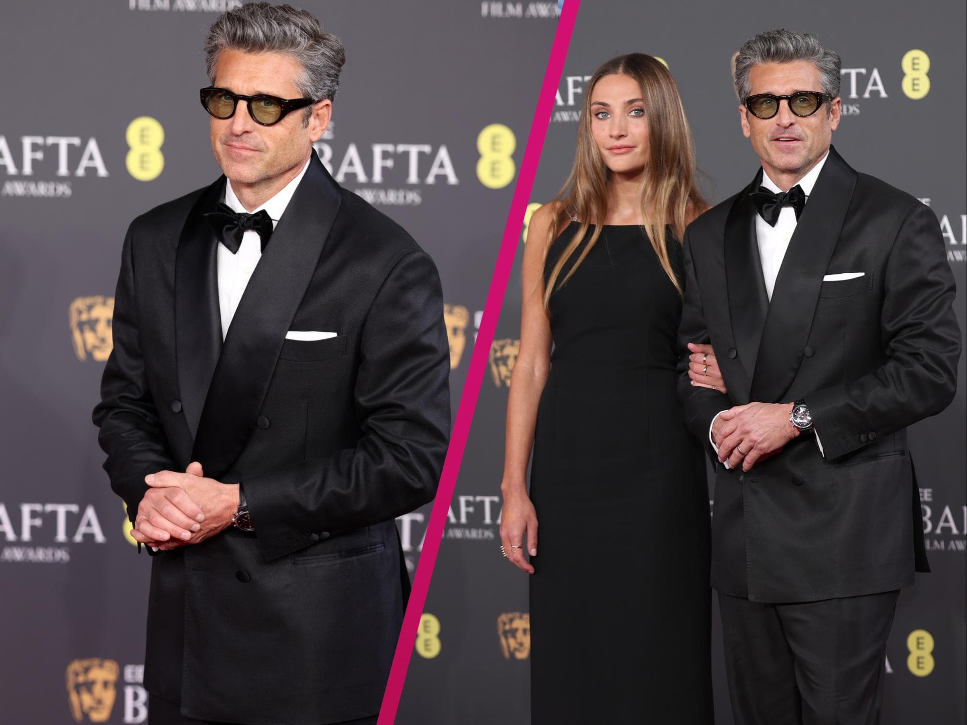 Patrick Dempsey mit Tochter Tabula Fyfe Dempsey bei den BAFTA Awards