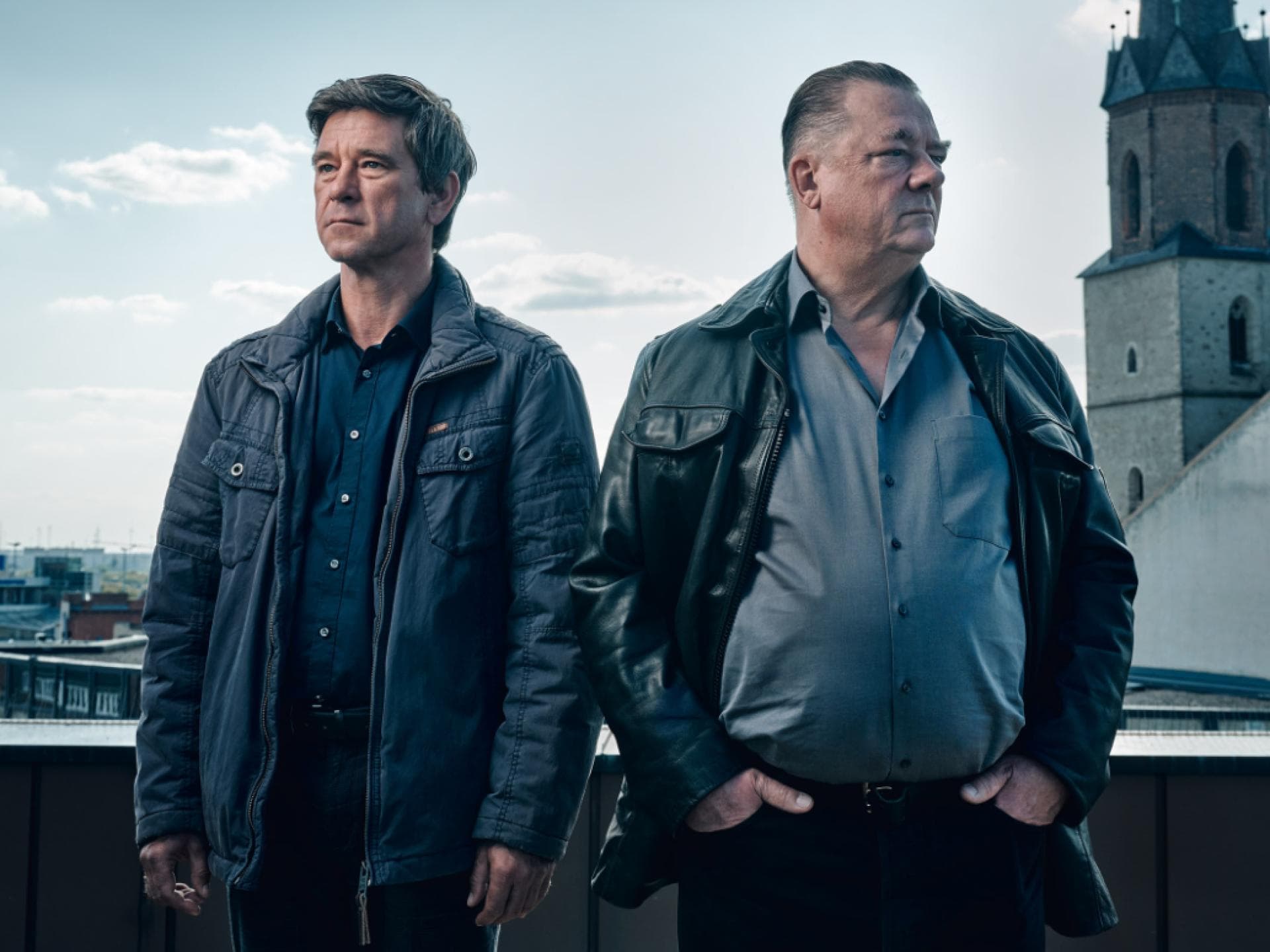 Peter Schneider (l) und Peter Kurth