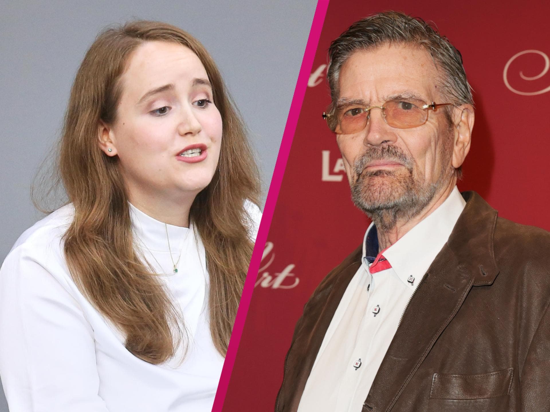 Ricarda Lang und Günther Klum Collage