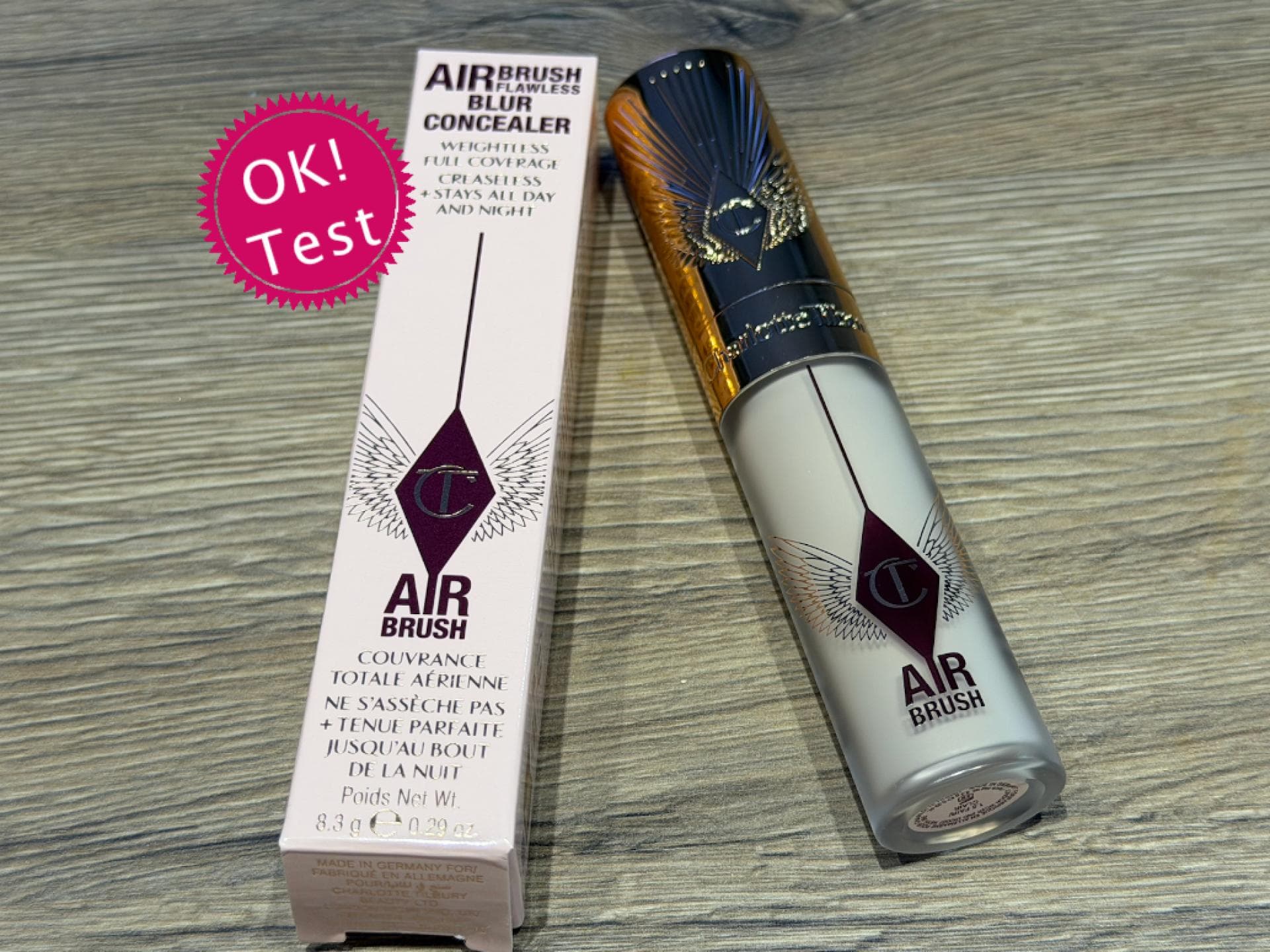 Charlotte Tilbury "Airbrush Flawless Concealer" im Ok! Test