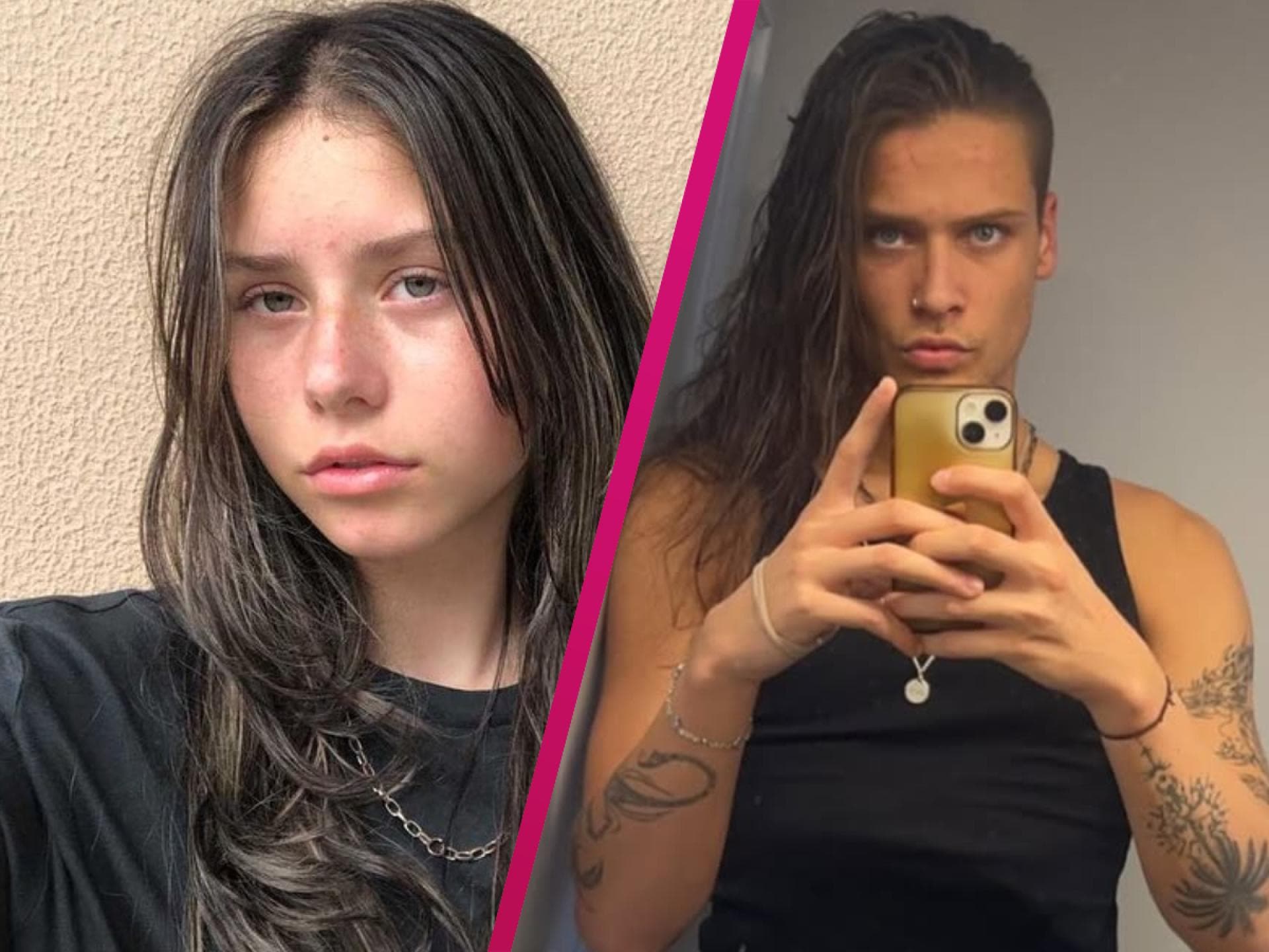 Antonia und Louis Collage