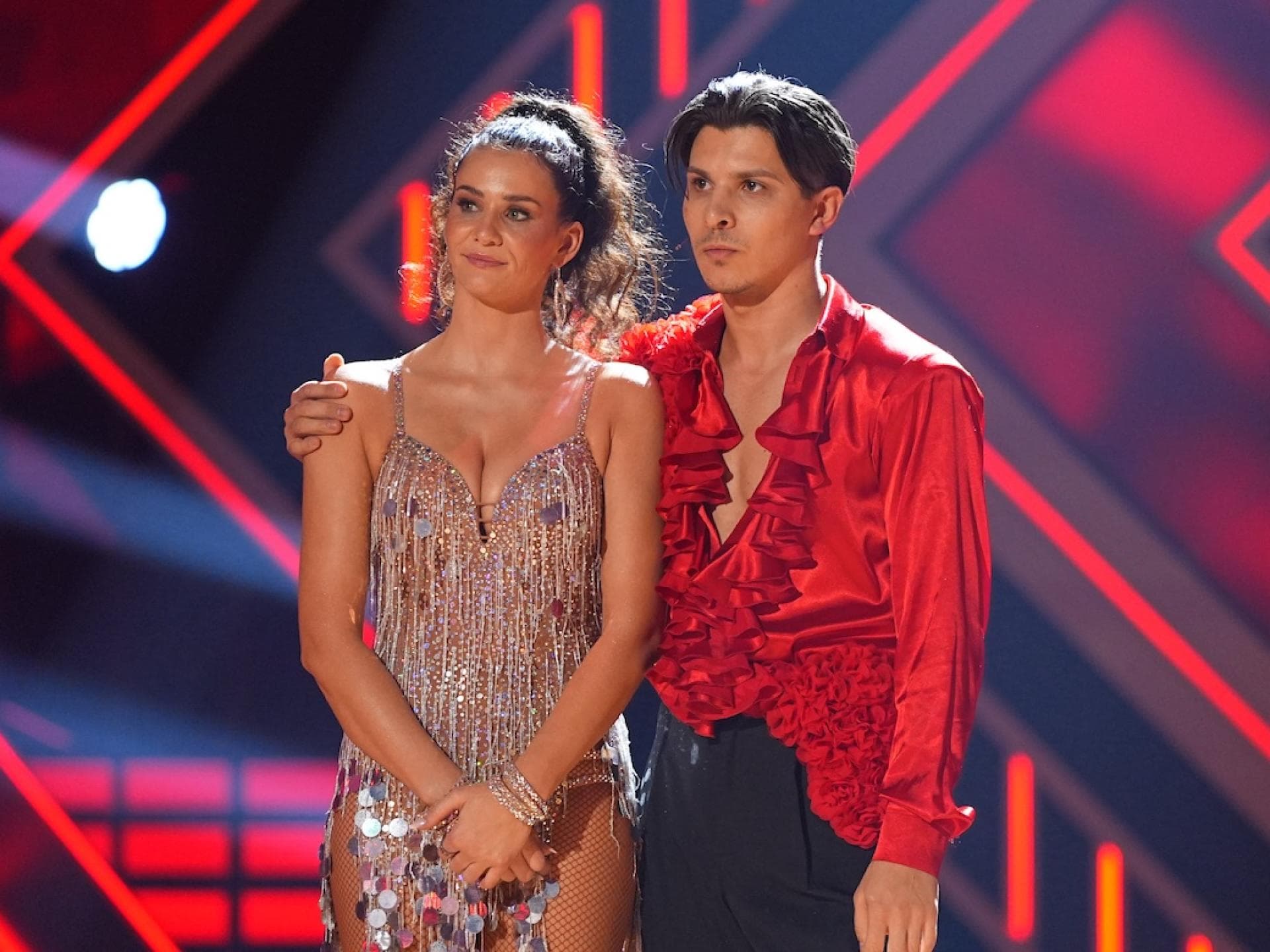 Betty Taube und Alexandru Ionel beim "Let's Dance"-Exit